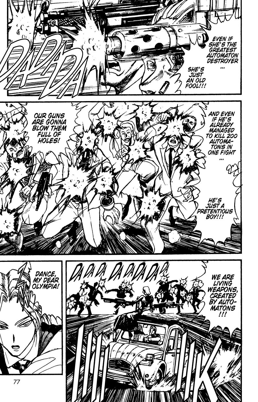 Karakuri Circus Chapter 91 page 4 - Chapter 91: The Legendary Shirogane - Act 9: Karakuri * The Princess Of The Automatons