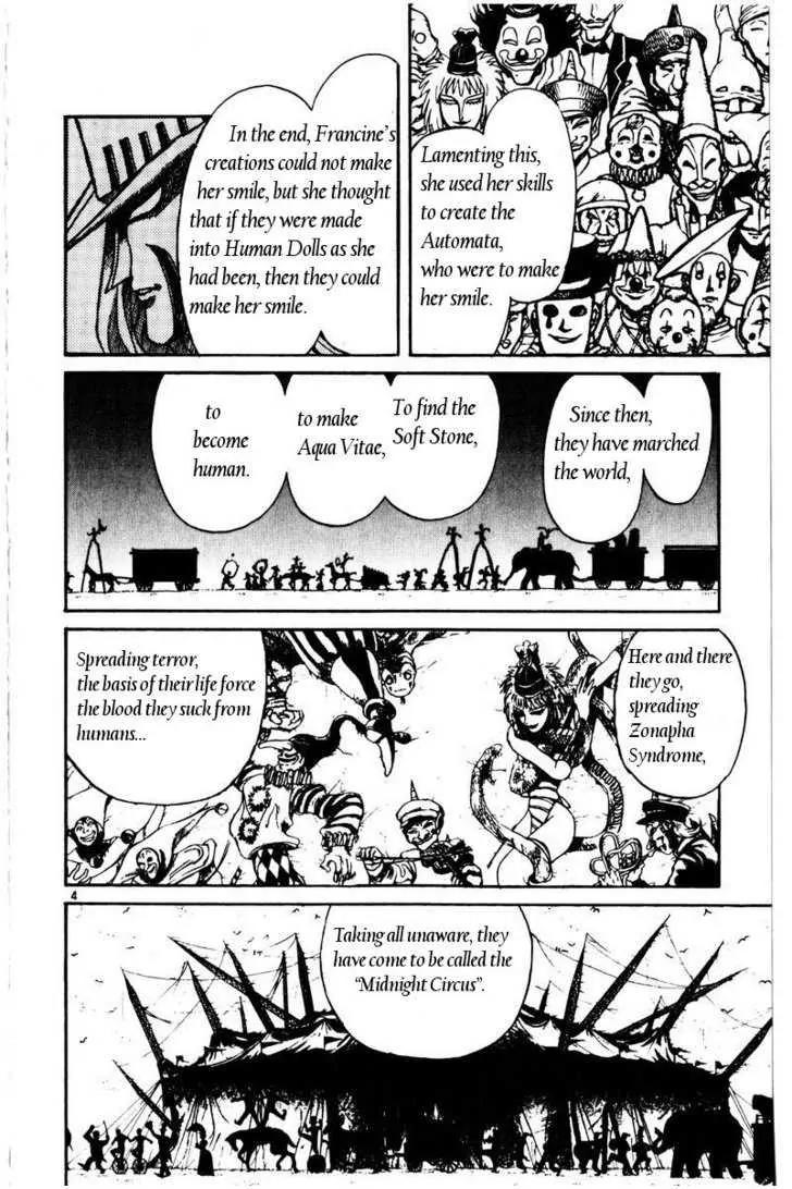 Karakuri Circus Chapter 97 page 8 - Chapter 97: Circus - Knife - Wielding Vilma - Act 1: The Curtain Rises
