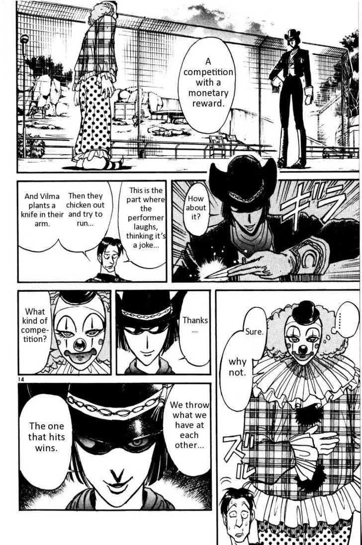 Karakuri Circus Chapter 98 page 13 - Chapter 98: Circus - Knife - Wielding Vilma - Act 2