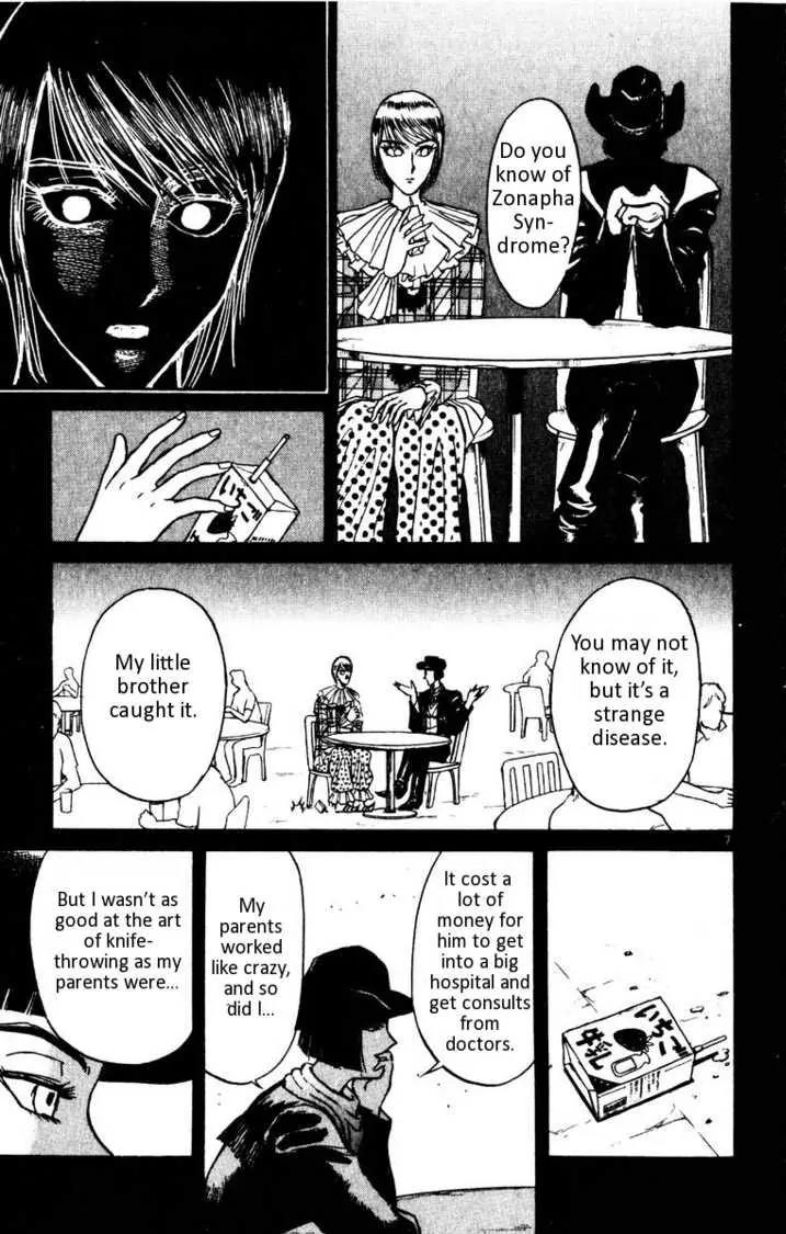 Karakuri Circus Chapter 99 page 8 - Chapter 99: Circus - Knife - Wielding Vilma - Act 3: The Hit Man Arrives