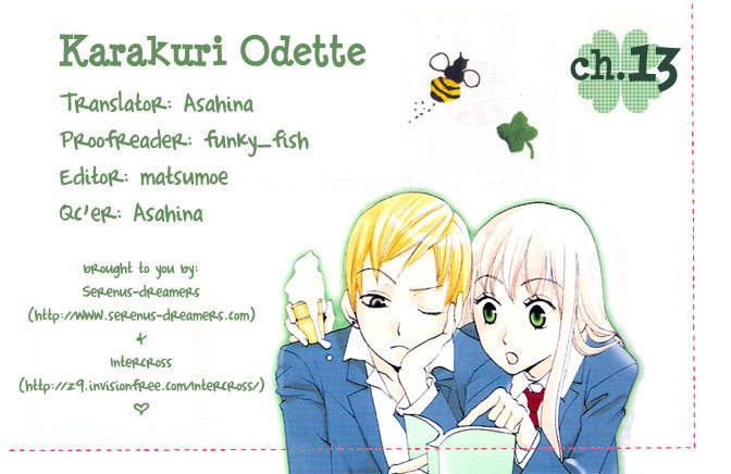 Karakuri Odette Chapter 13 page 1 - Chapter 13
