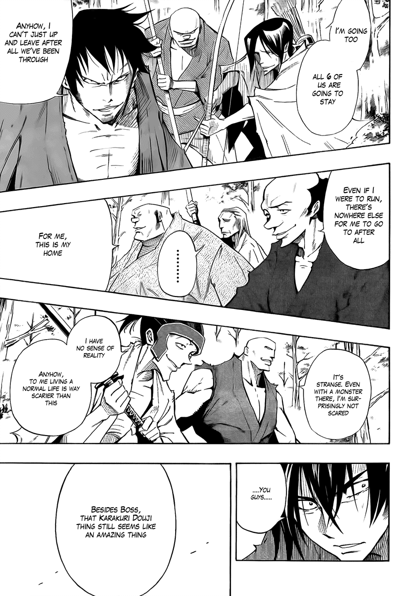 Karakuridouji Ultimo Chapter 1 page 34 - Chapter 1: Nanban-Okina Misty Pass