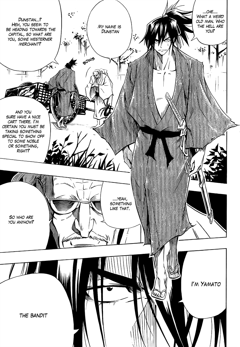 Karakuridouji Ultimo Chapter 1 page 6 - Chapter 1: Nanban-Okina Misty Pass