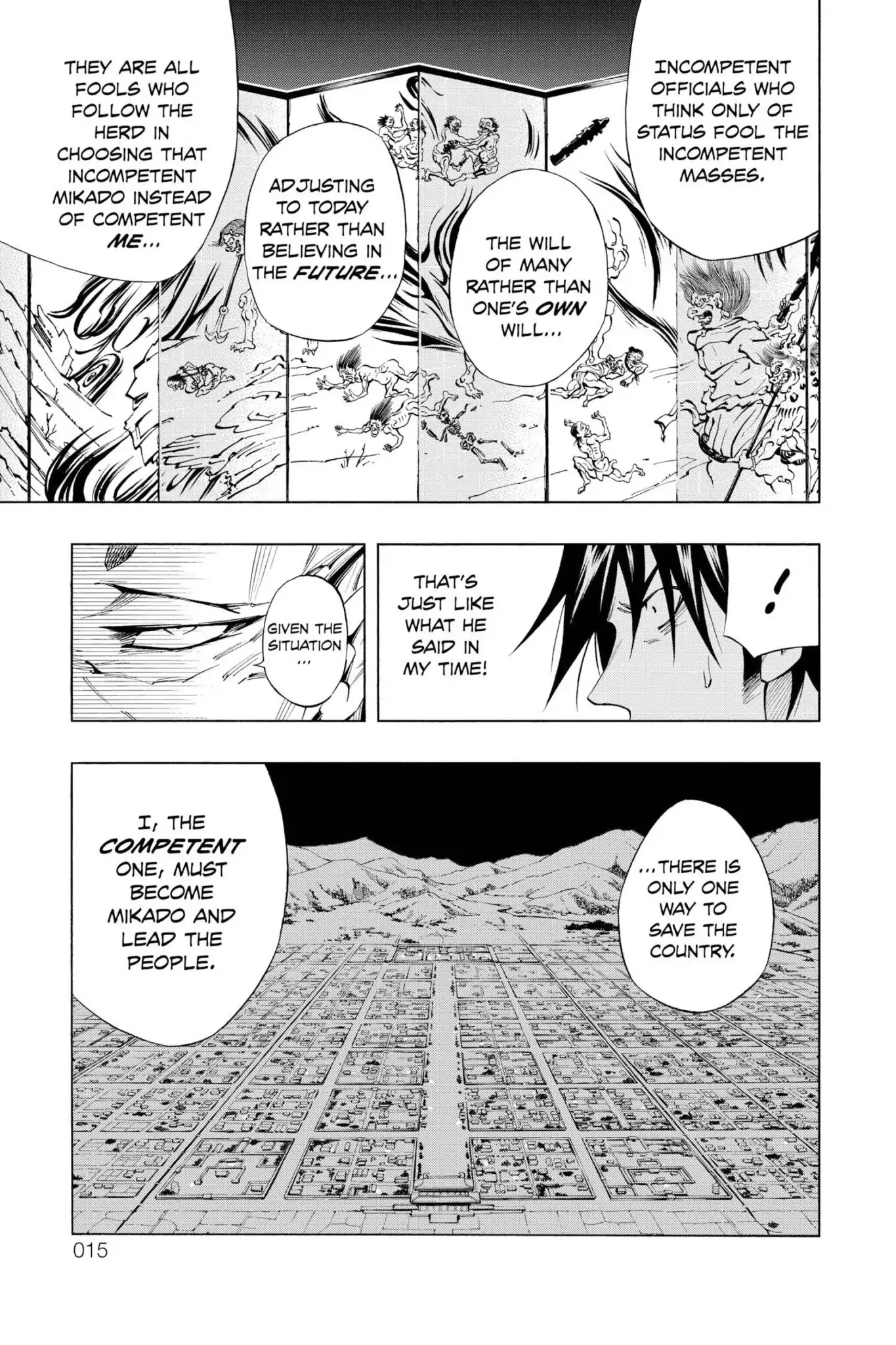 Karakuridouji Ultimo Chapter 17 page 15 - Chapter 17-p2: Vol.5 ACT 17: Time Traveler Yamato—Part II