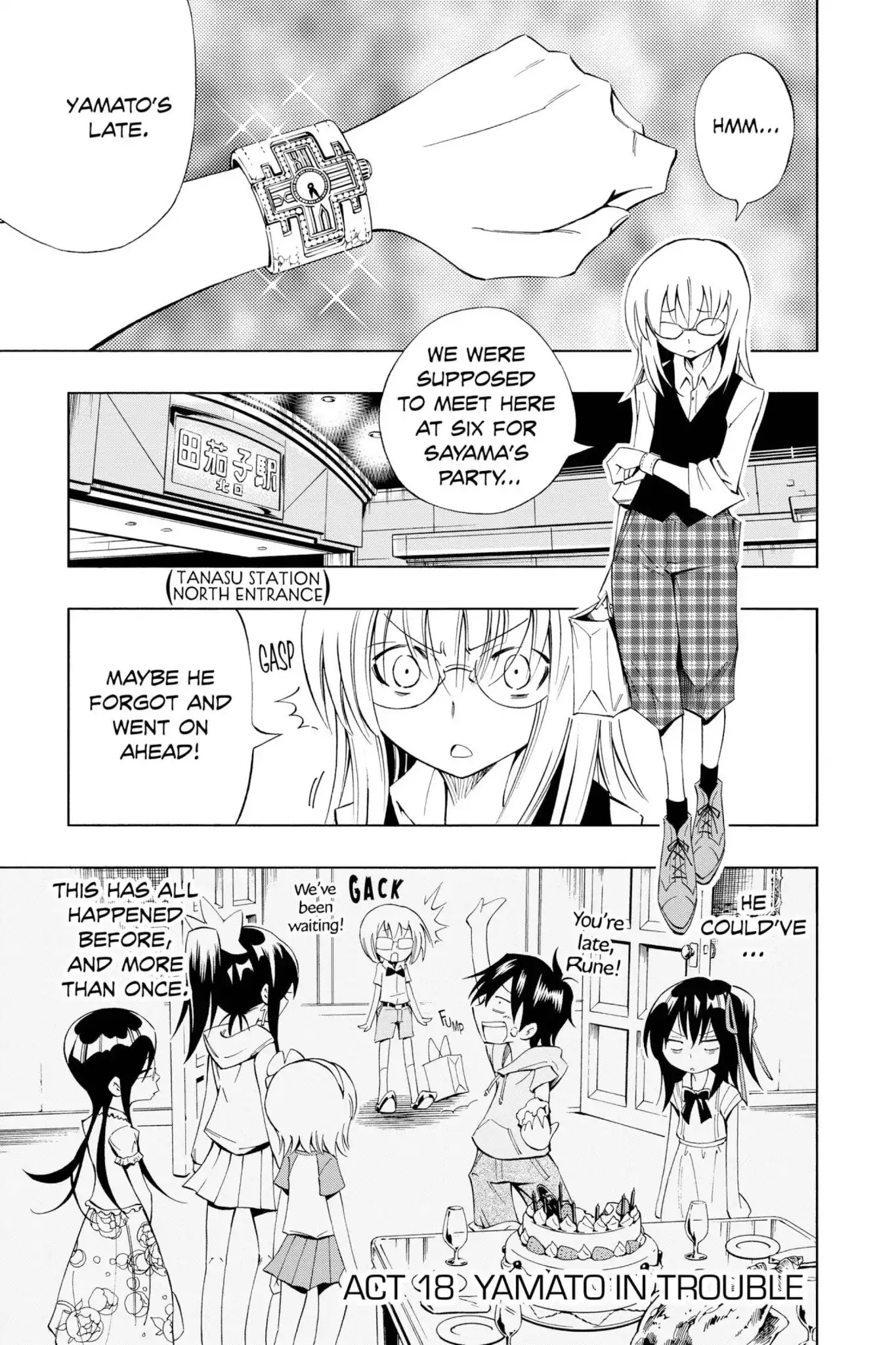 Karakuridouji Ultimo Chapter 18 page 1 - Chapter 18: Vol.5 ACT 18: Yamato in Trouble
