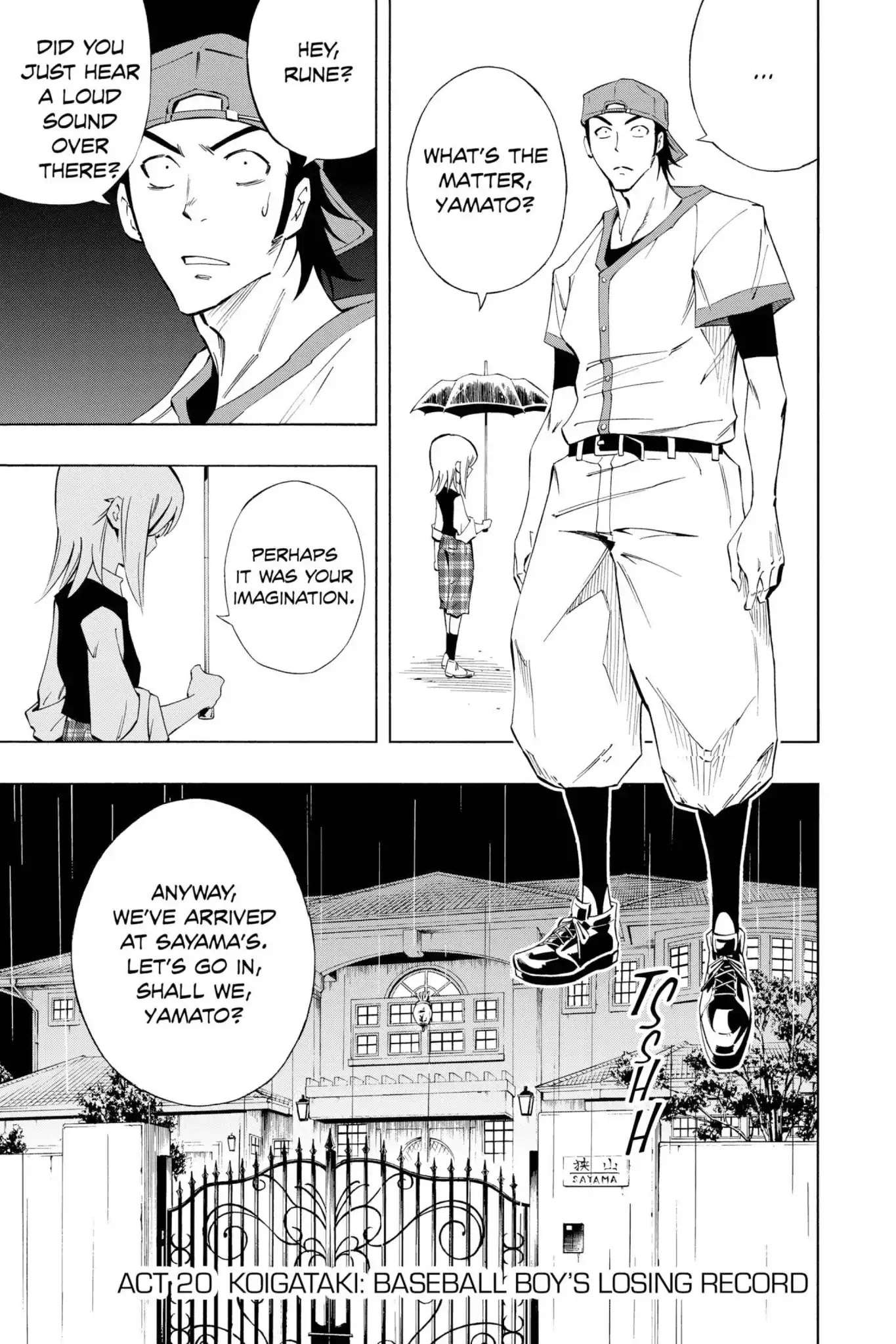 Karakuridouji Ultimo Chapter 20 page 1 - Chapter 20: Vol.5 ACT 20: Koigataki: Baseball Boy's Losing Record