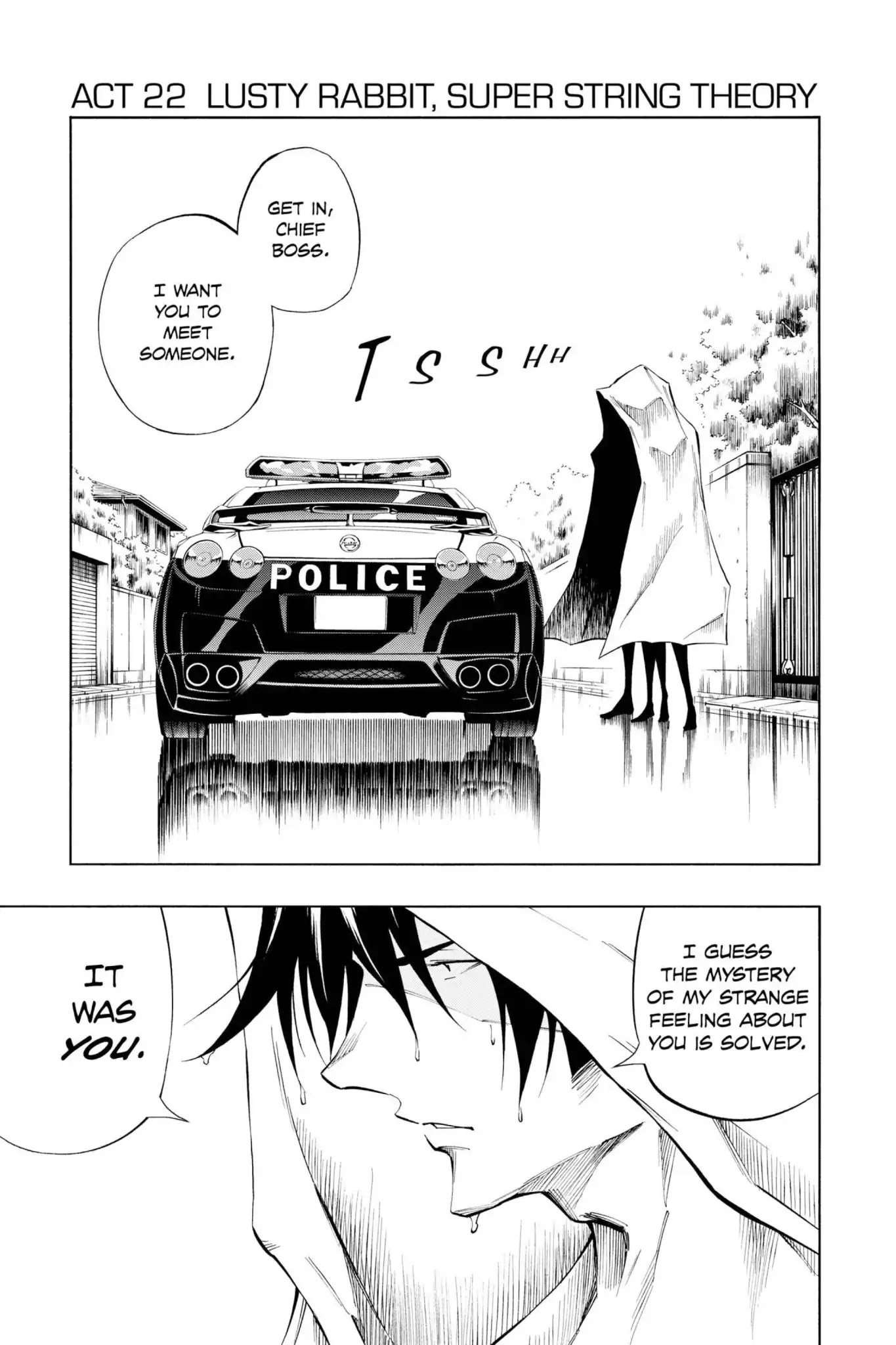 Karakuridouji Ultimo Chapter 22 page 1 - Chapter 22: Vol.6 ACT 22: Lusty Rabbit, Super String Theory