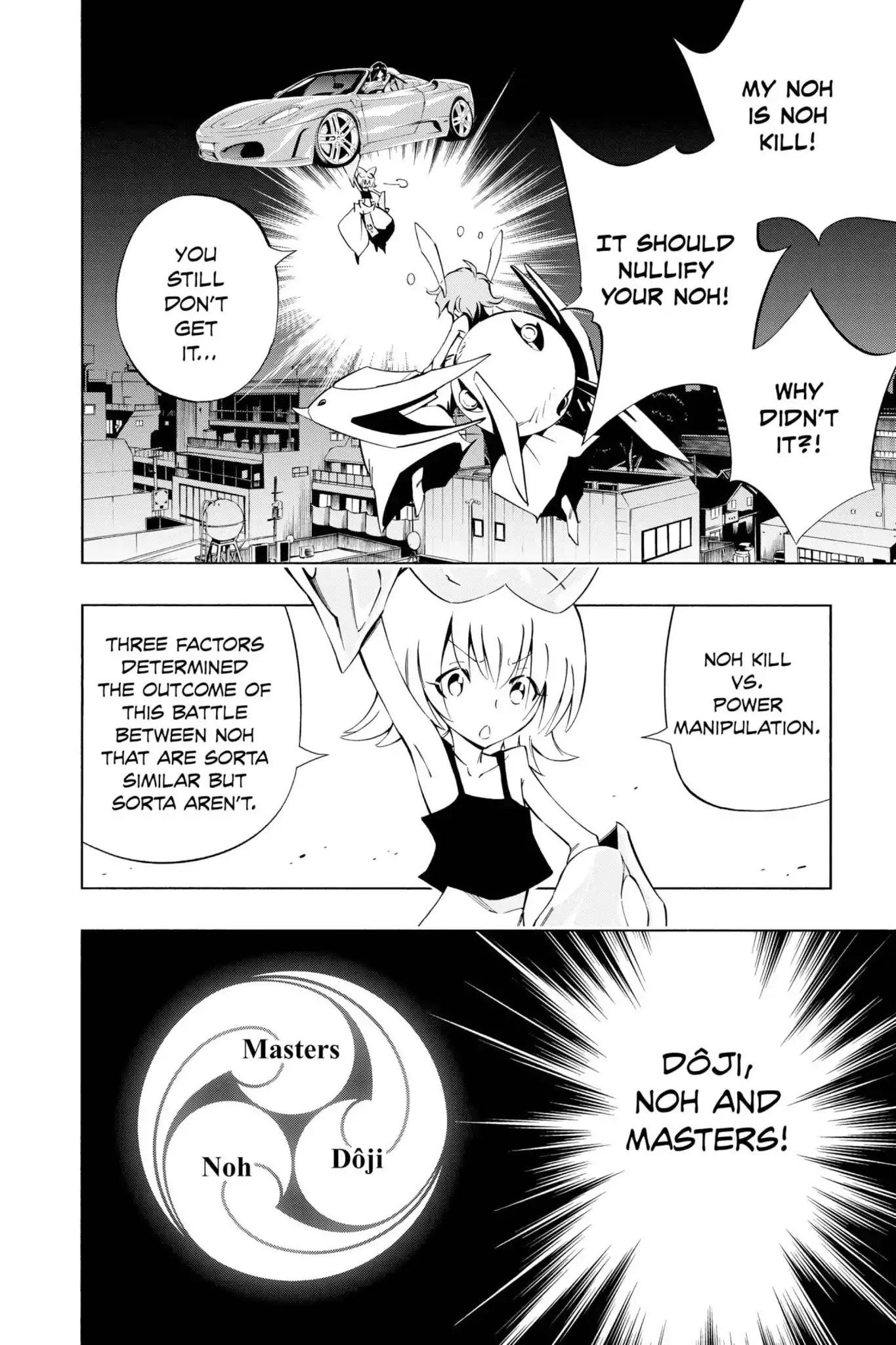 Karakuridouji Ultimo Chapter 22 page 36 - Chapter 22: Vol.6 ACT 22: Lusty Rabbit, Super String Theory