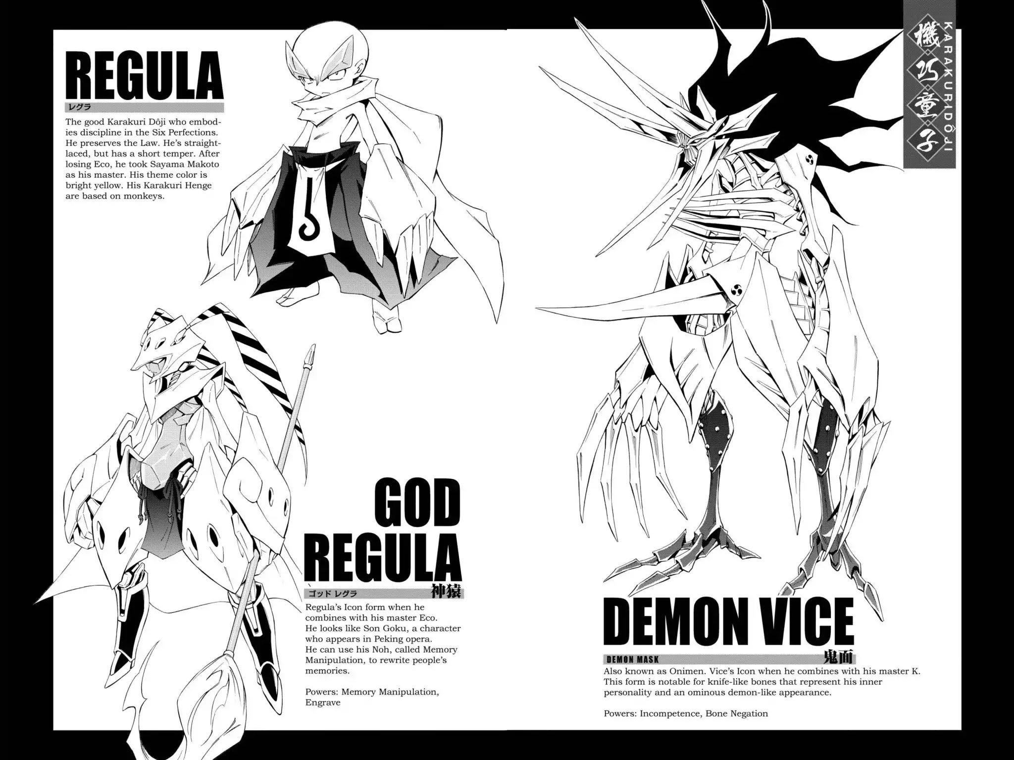 Karakuridouji Ultimo Chapter 28.5 page 3 - Vol.7 BONUS MATERIAL: Karakuri Profiles