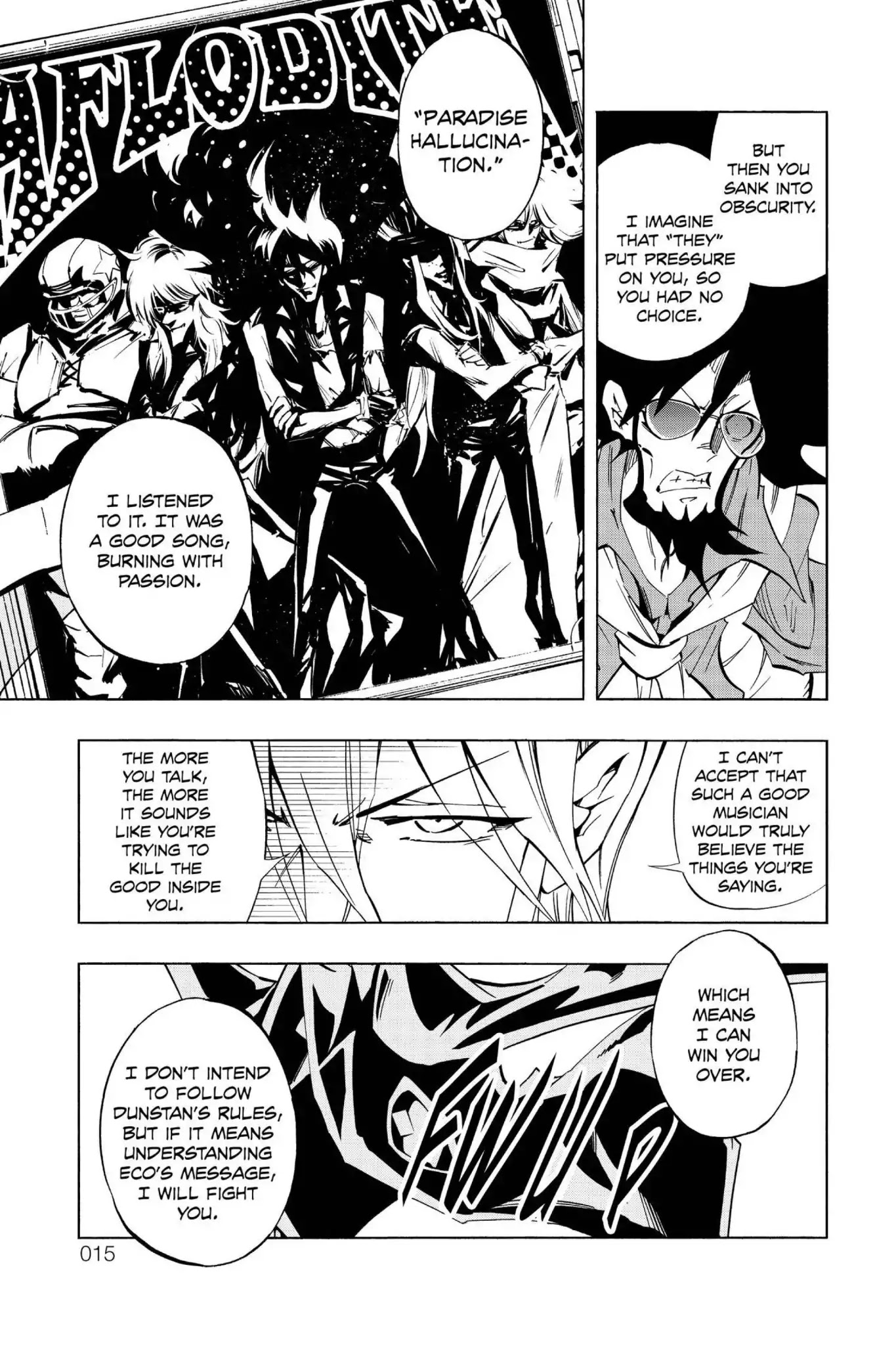 Karakuridouji Ultimo Chapter 29 page 15 - Chapter 29: Vol.8 ACT 29: Angry Bull, Wise Tiger: Super Attack