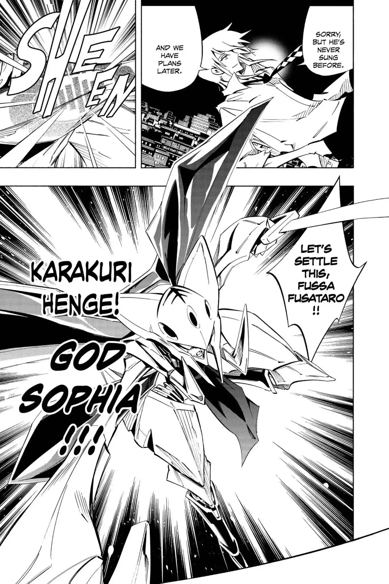 Karakuridouji Ultimo Chapter 29 page 19 - Chapter 29: Vol.8 ACT 29: Angry Bull, Wise Tiger: Super Attack