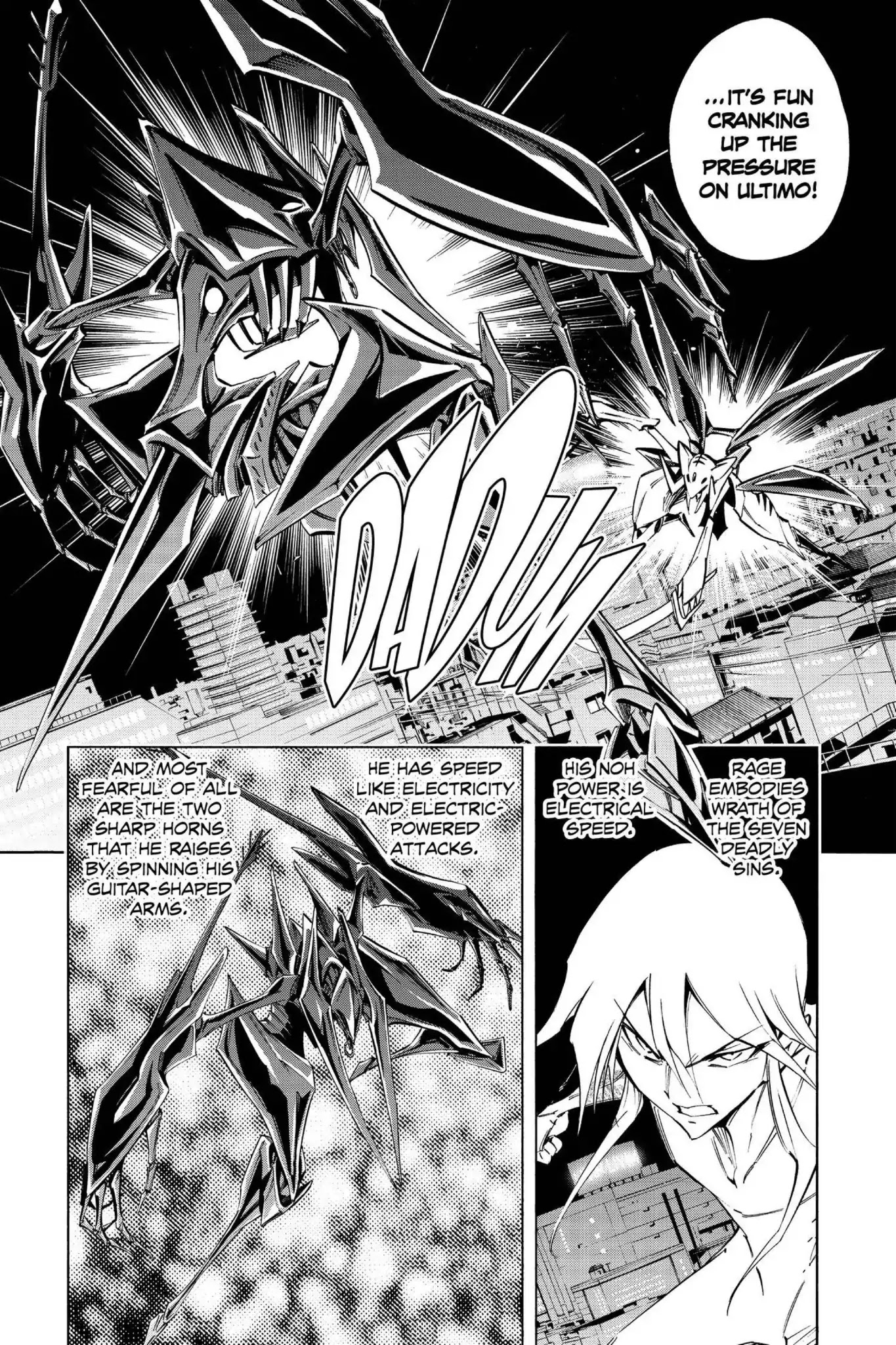 Karakuridouji Ultimo Chapter 29 page 22 - Chapter 29: Vol.8 ACT 29: Angry Bull, Wise Tiger: Super Attack