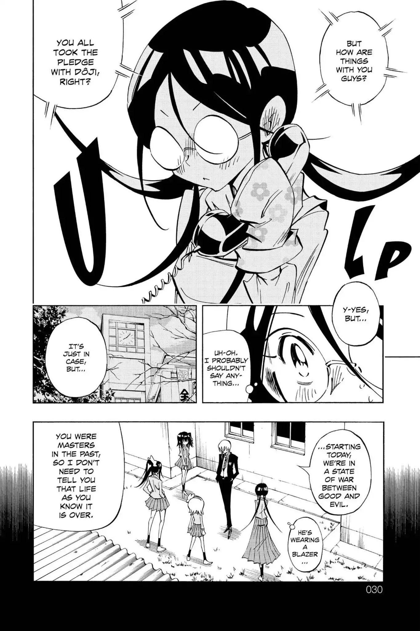 Karakuridouji Ultimo Chapter 29 page 30 - Chapter 29: Vol.8 ACT 29: Angry Bull, Wise Tiger: Super Attack
