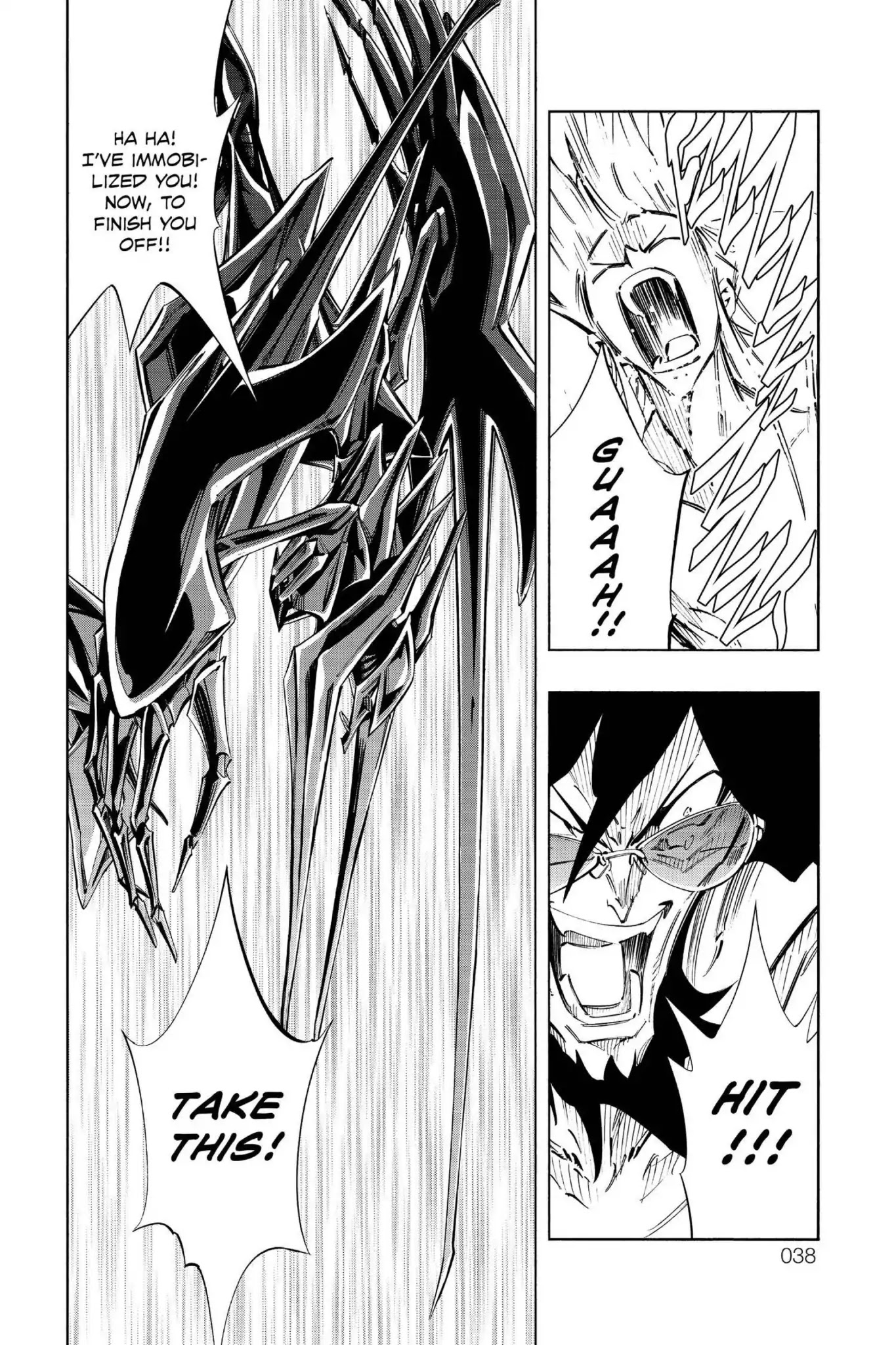 Karakuridouji Ultimo Chapter 29 page 38 - Chapter 29: Vol.8 ACT 29: Angry Bull, Wise Tiger: Super Attack