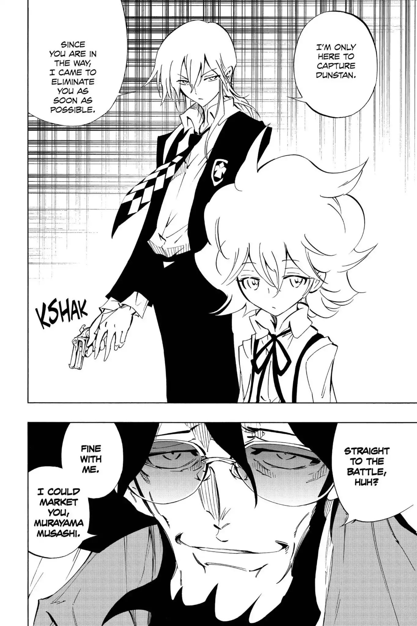 Karakuridouji Ultimo Chapter 29 page 8 - Chapter 29: Vol.8 ACT 29: Angry Bull, Wise Tiger: Super Attack
