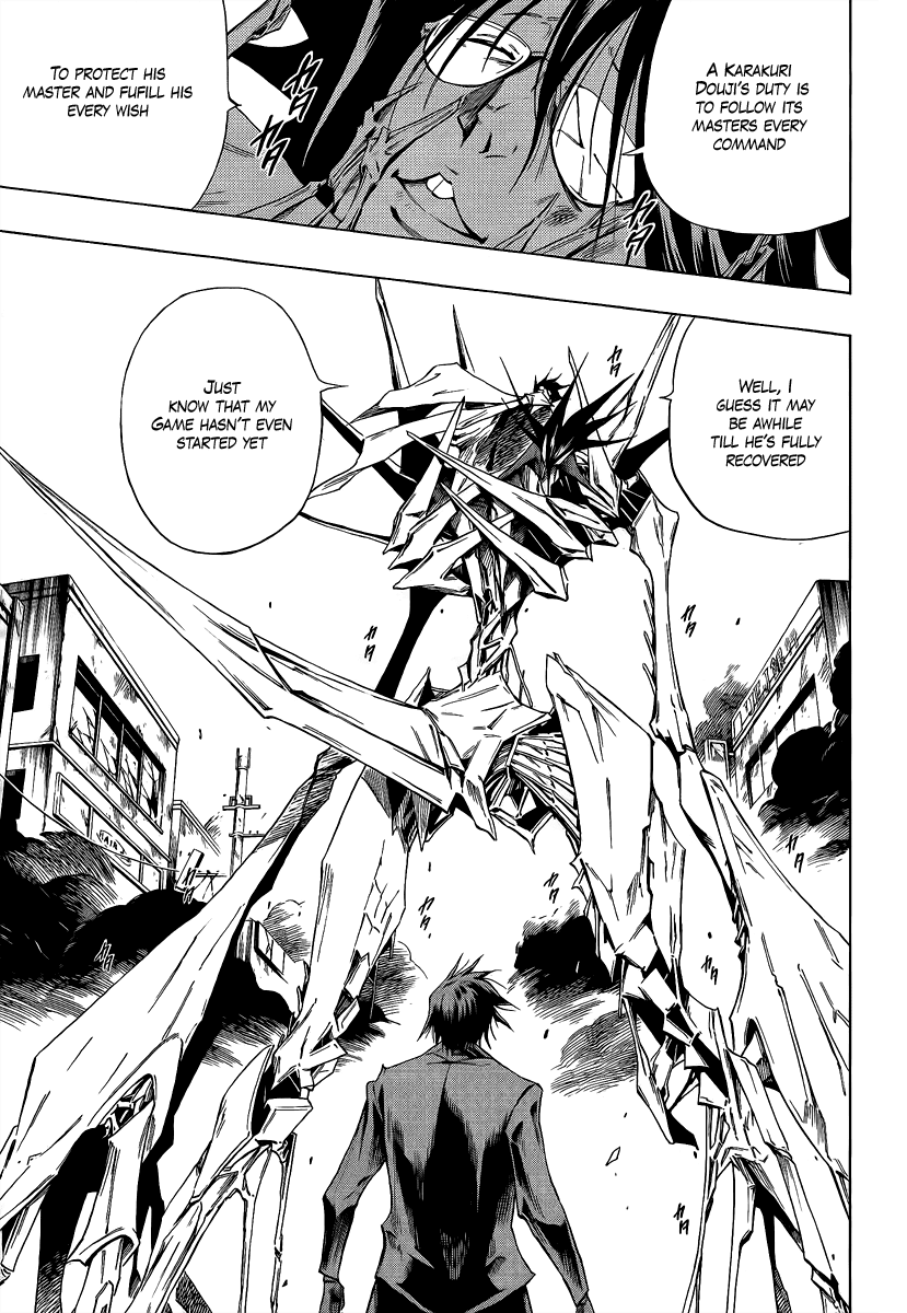 Karakuridouji Ultimo Chapter 3 page 21 - Chapter 3: A Blaze Surrounds Yamato