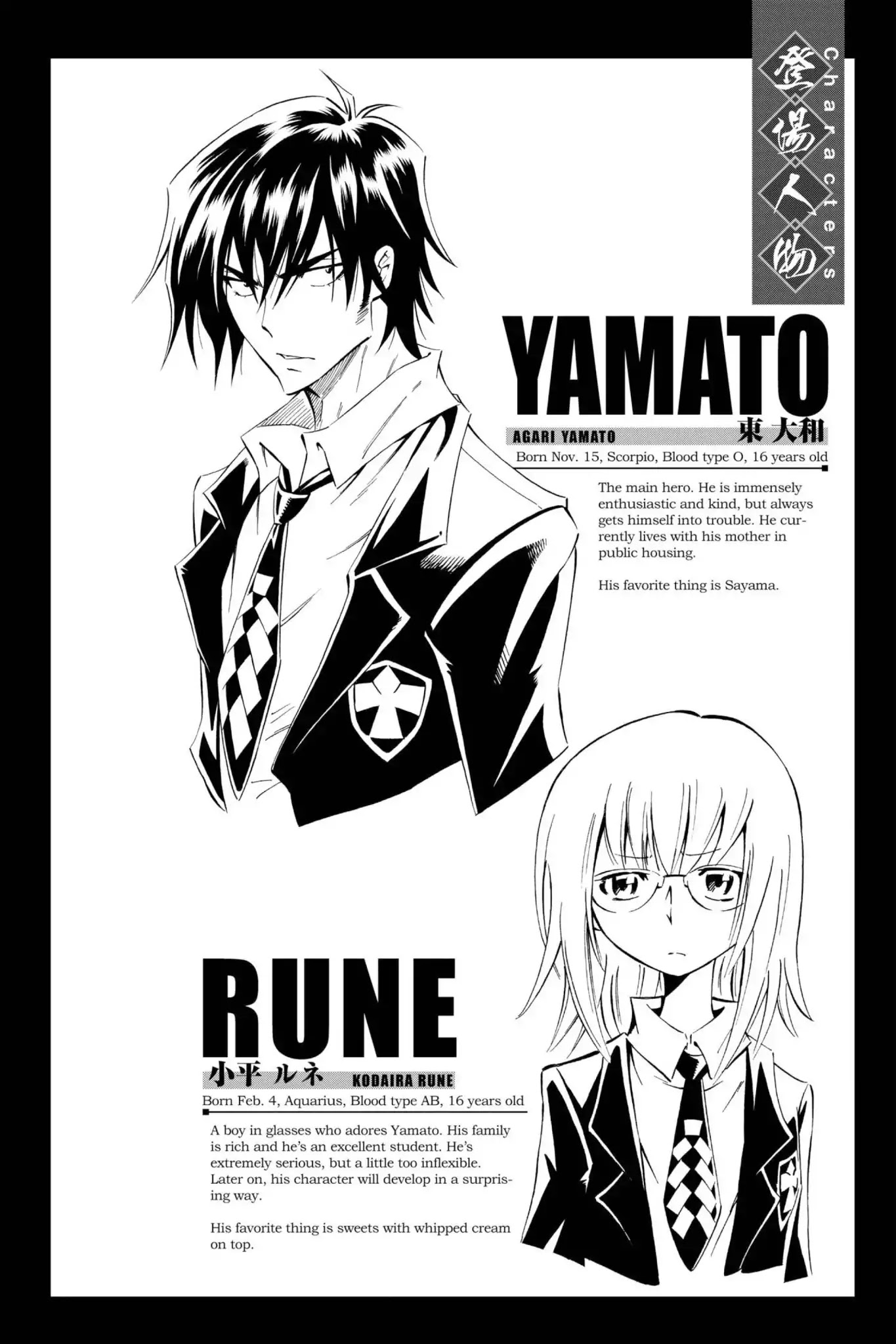 Karakuridouji Ultimo Chapter 4.5 page 4 - Vol.1 BONUS MATERIAL: Karakuri Profiles