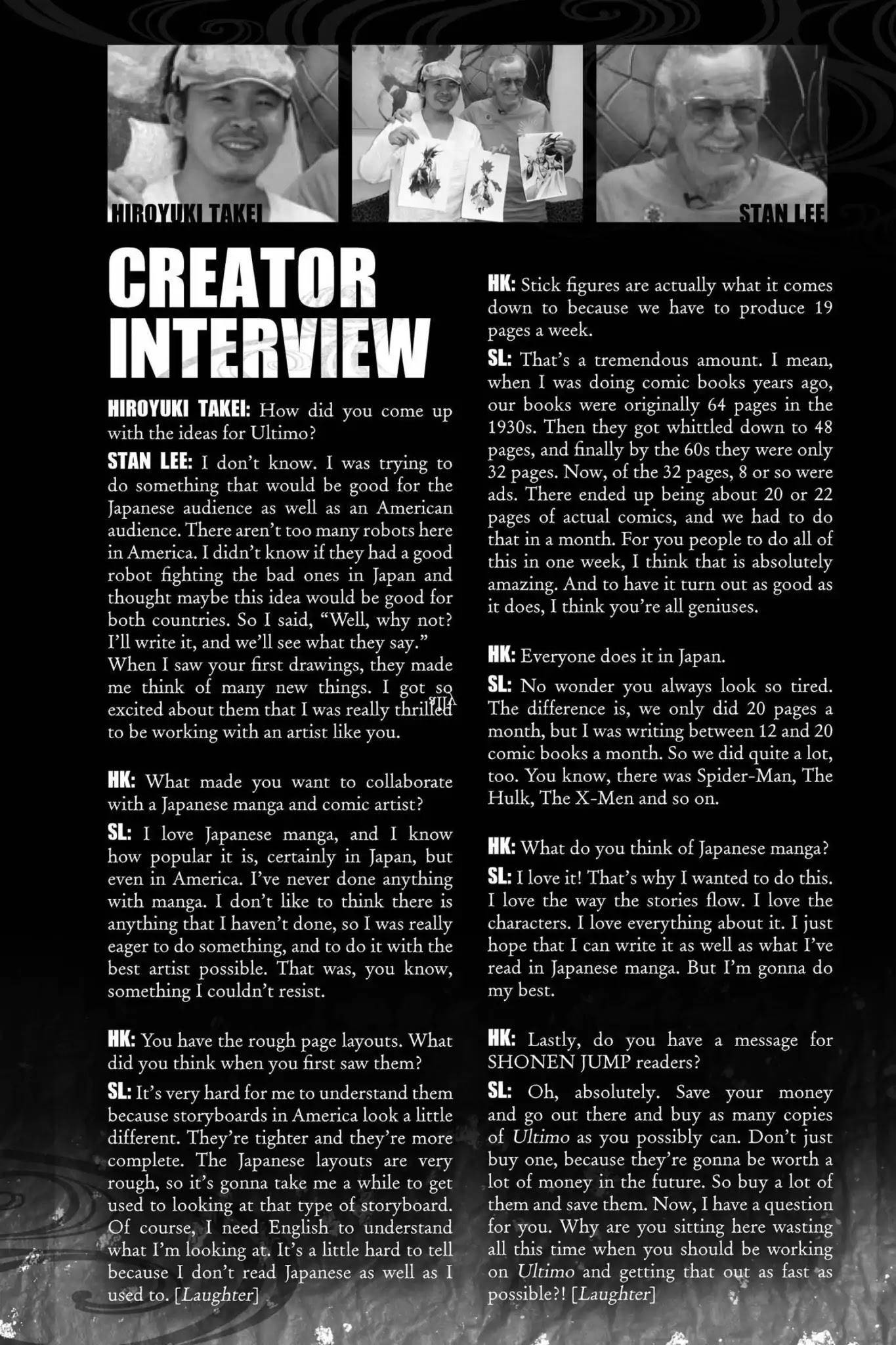 Karakuridouji Ultimo Chapter 4.6 page 1 - Vol.1 BONUS MATERIAL: Creator Interview