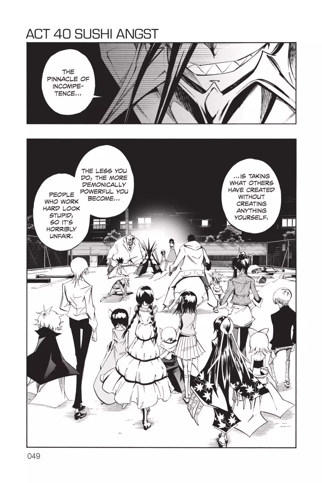 Karakuridouji Ultimo Chapter 40 page 1 - Chapter 40: Vol.10 ACT 40: Sushi Angst