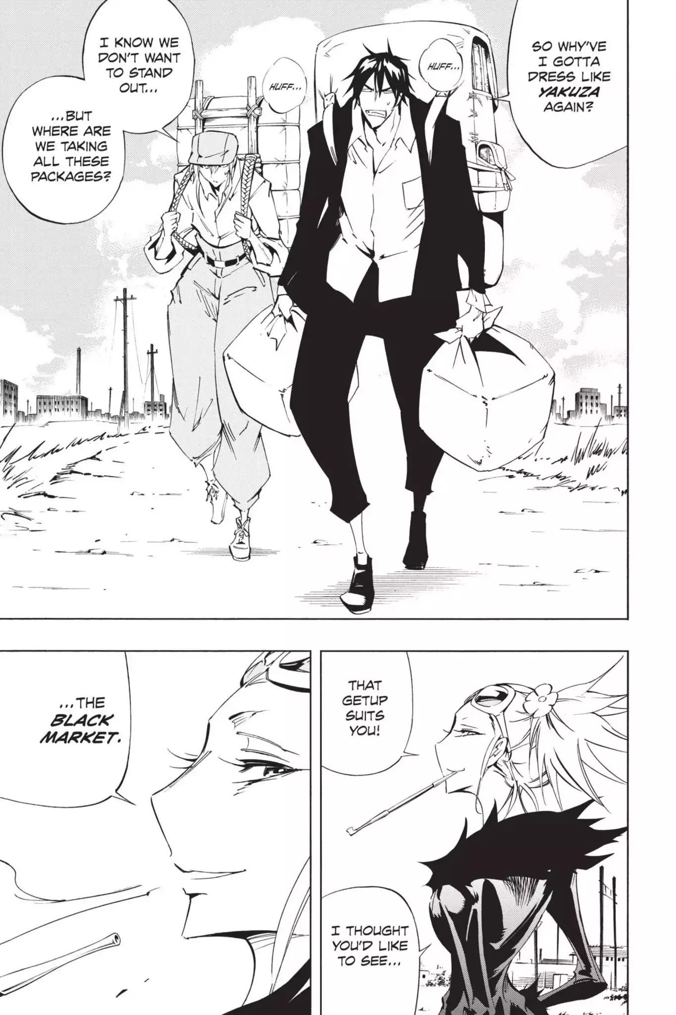 Karakuridouji Ultimo Chapter 42 page 11 - Chapter 42: Vol.10 ACT 42: Black Market Monme