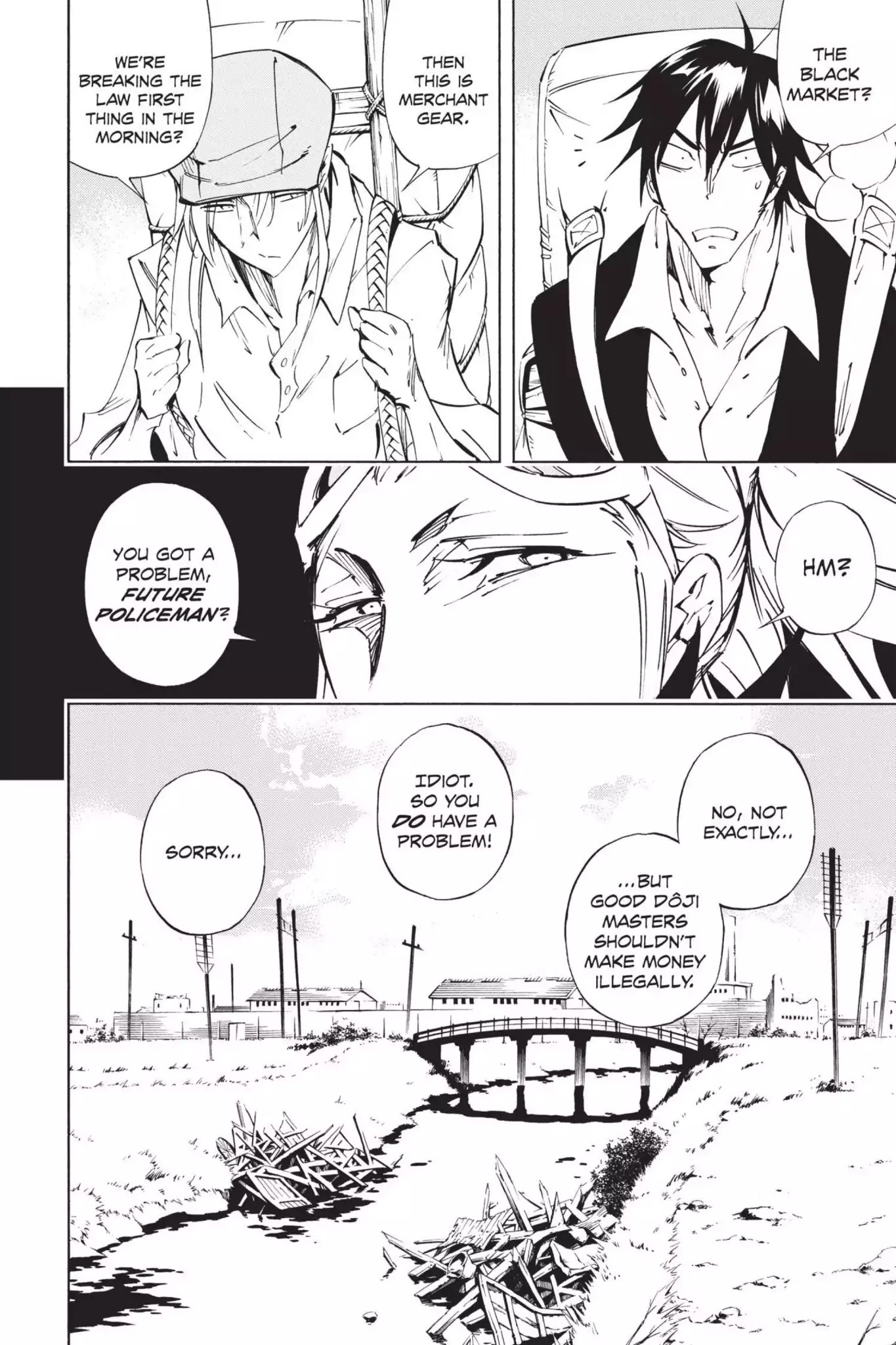 Karakuridouji Ultimo Chapter 42 page 12 - Chapter 42: Vol.10 ACT 42: Black Market Monme