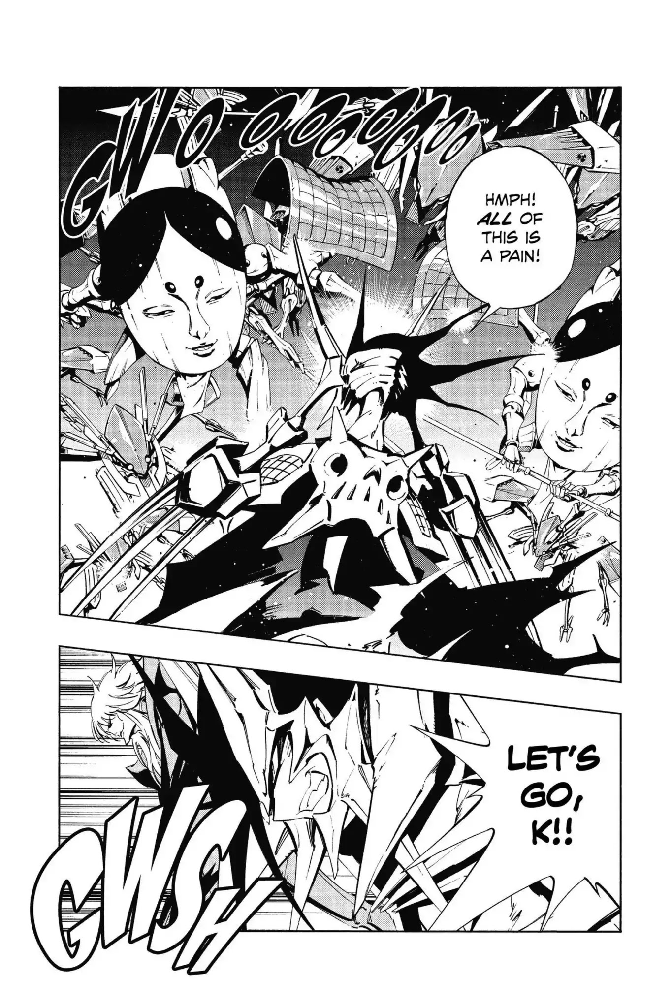 Karakuridouji Ultimo Chapter 44 page 14 - Chapter 44-p2: Vol.11 ACT 44: Future Vision 2989 - Part 2