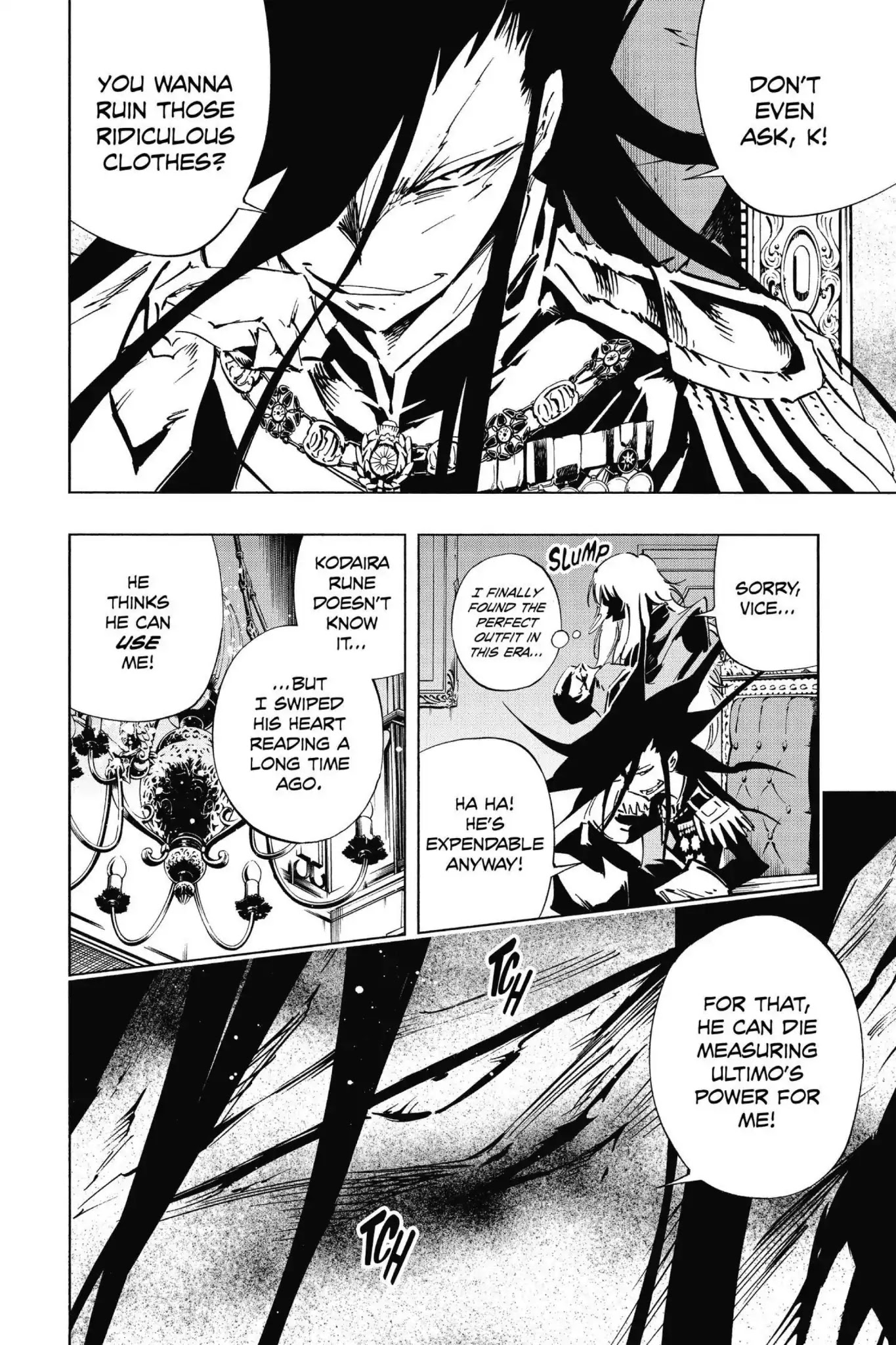 Karakuridouji Ultimo Chapter 47 page 30 - Chapter 47: Vol.11 ACT 47: Baring Fangs, Dressed in White
