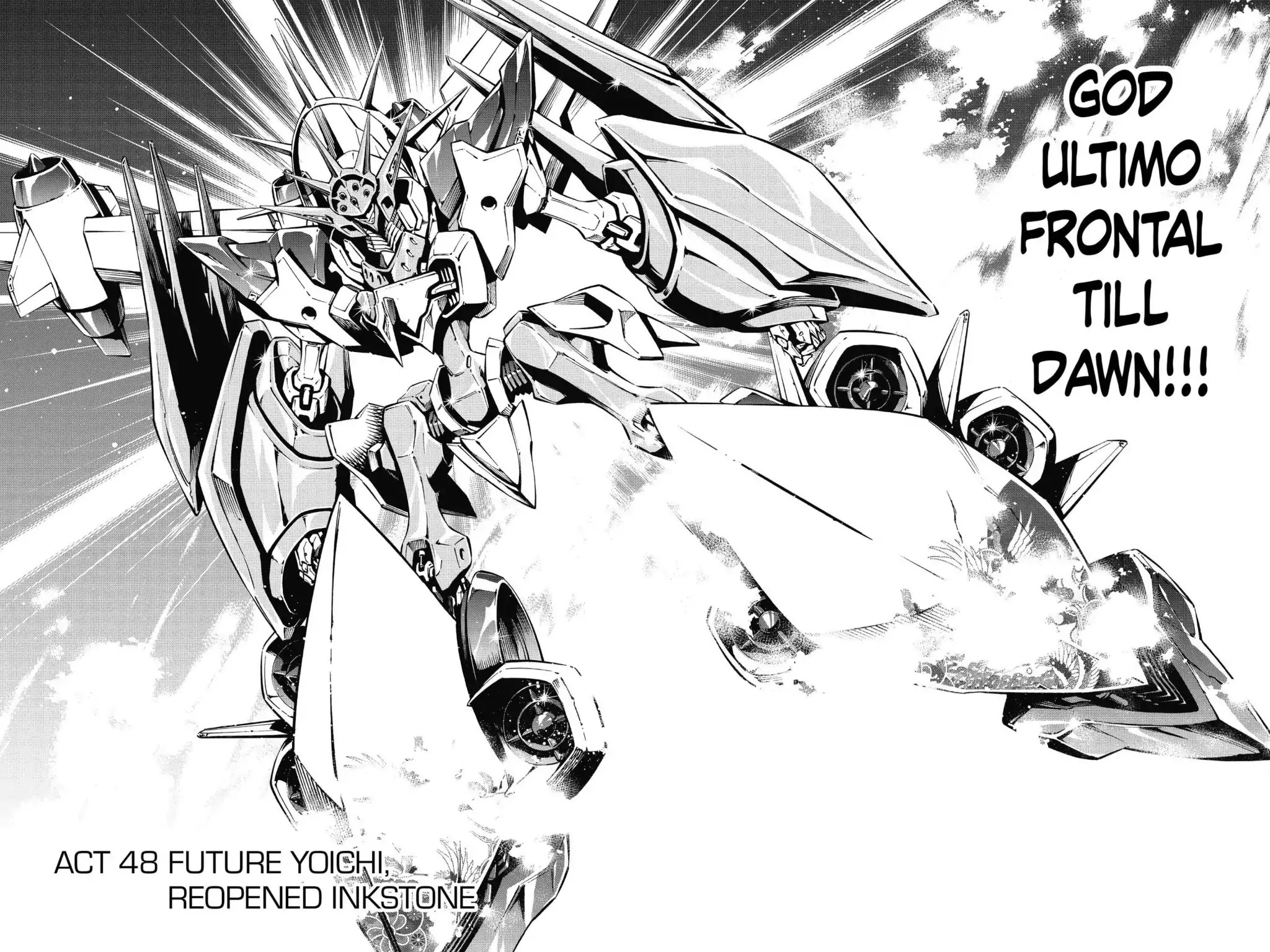 Karakuridouji Ultimo Chapter 48 page 2 - Chapter 48: Vol.11 ACT 48: Future Yoichi, Reopened Inkstone