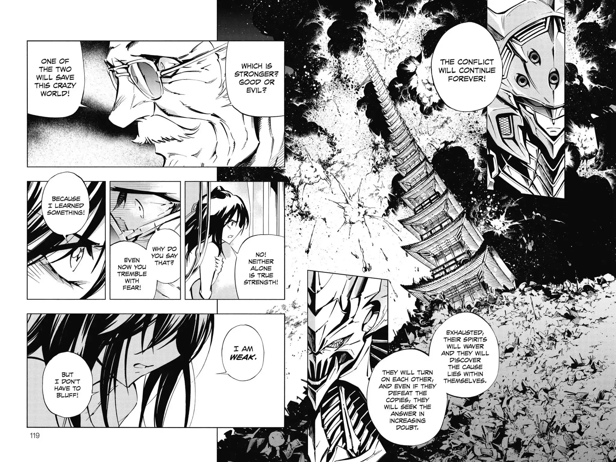 Karakuridouji Ultimo Chapter 51 page 23 - Chapter 51: Vol.12 FINAL ACT: Beyond Extremes, Good and Evil Connect