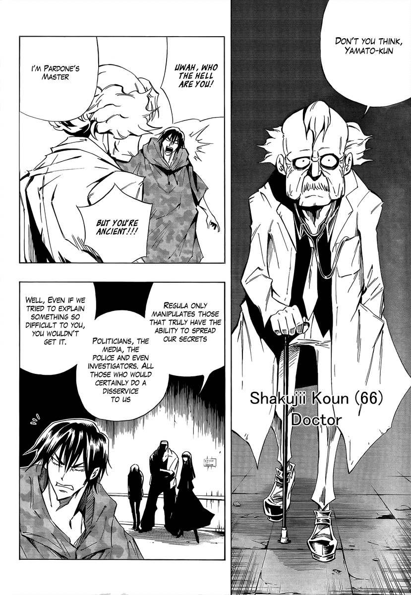 Karakuridouji Ultimo Chapter 6 page 37 - Chapter 6: Masters Meeting in Sick Ward