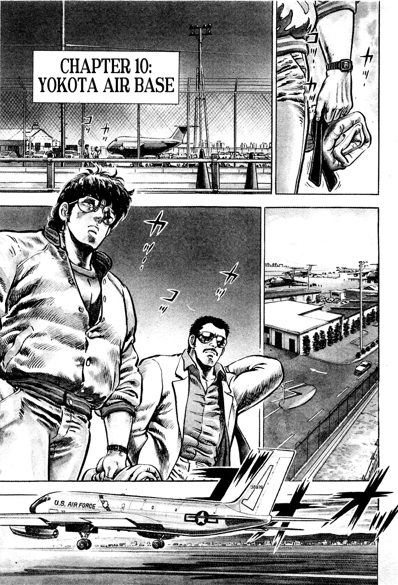 Karate Apocalypse Chapter 10 page 1 - Chapter 10: Yokota Air Base