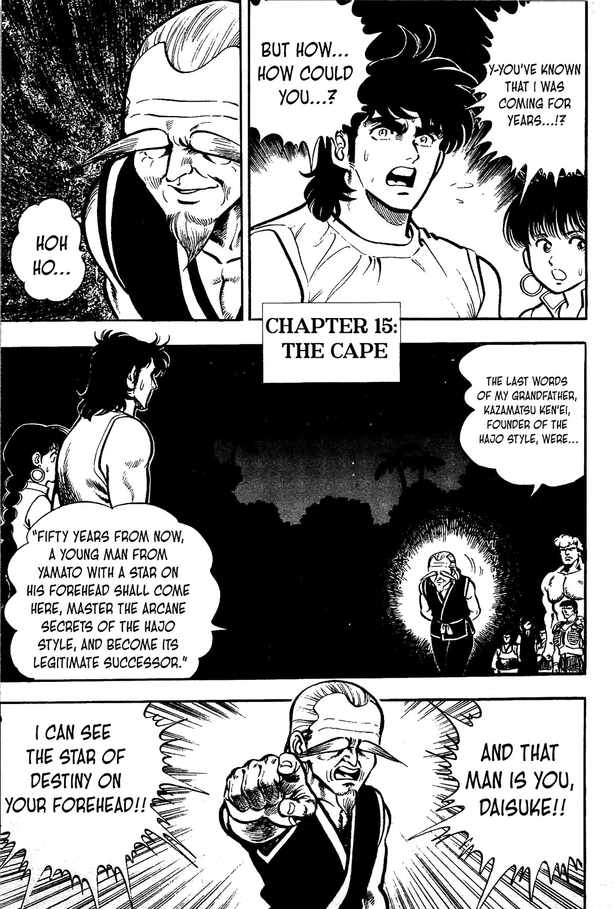 Karate Apocalypse Chapter 15 page 1 - Chapter 15: The Cape