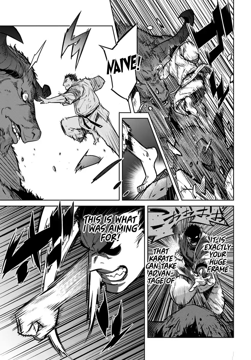 Karate Baka in Different World Chapter 1 page 22 - Chapter 1: Karate vs Minotaur