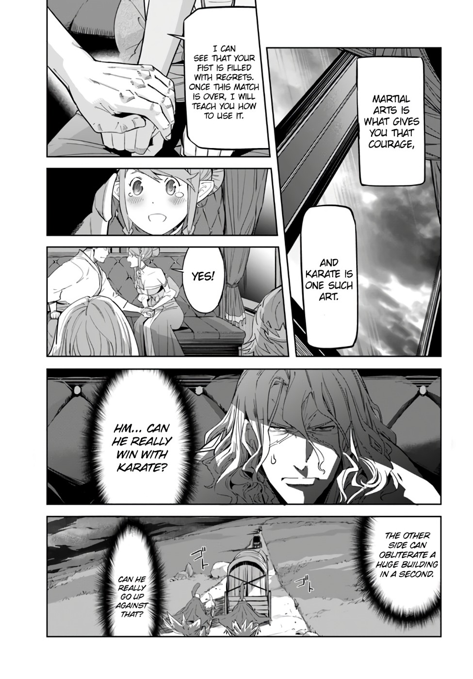 Karate Baka in Different World Chapter 10.2 page 13 - Chapter 10.2