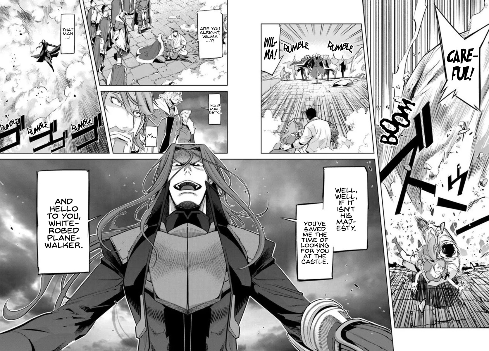 Karate Baka in Different World Chapter 10 page 3 - Chapter 10: Karate vs Planewalker 2 (Top)
