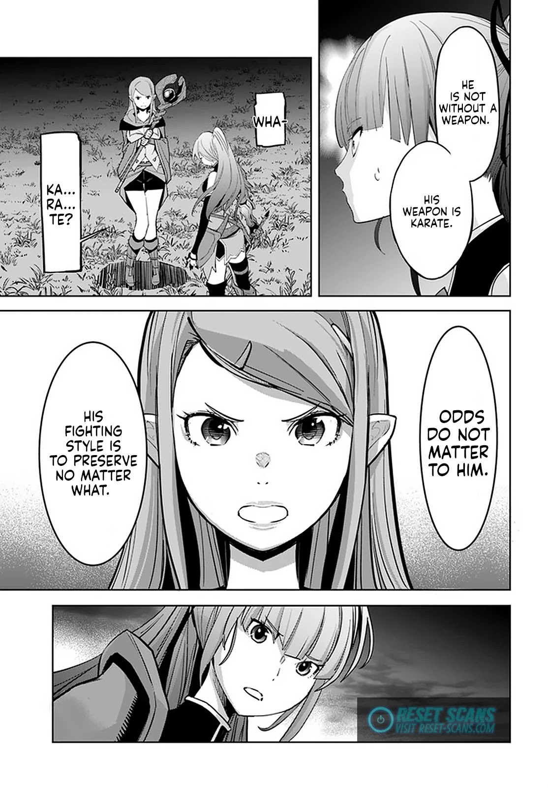 Karate Baka in Different World Chapter 14.1 page 6 - Chapter 14.1