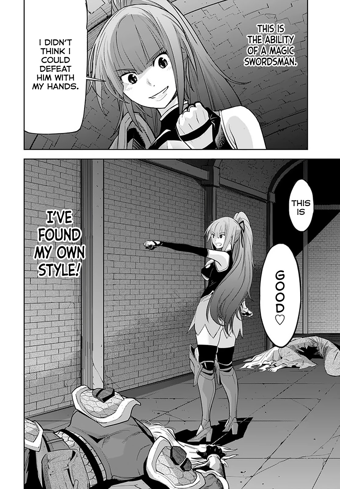 Karate Baka in Different World Chapter 17.2 page 10 - Chapter 17.2