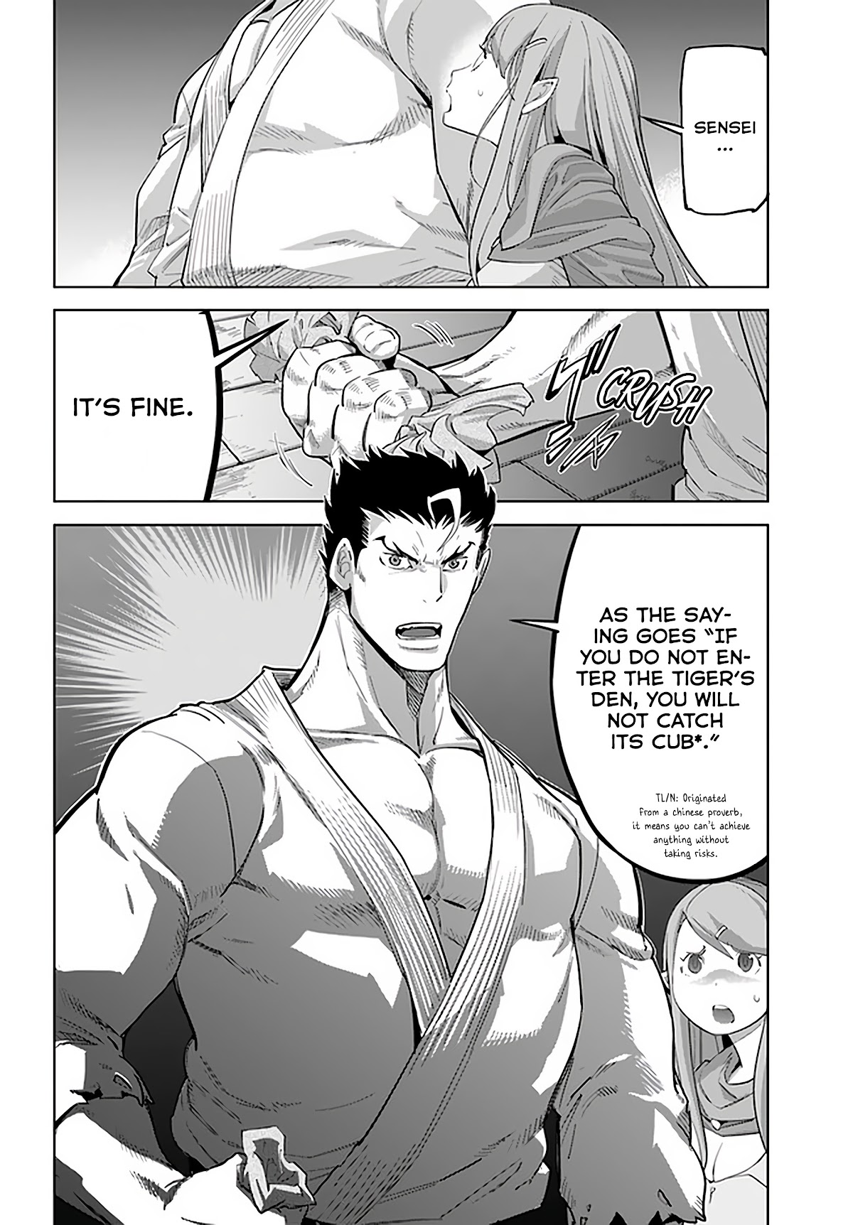 Karate Baka in Different World Chapter 18.1 page 4 - Chapter 18.1