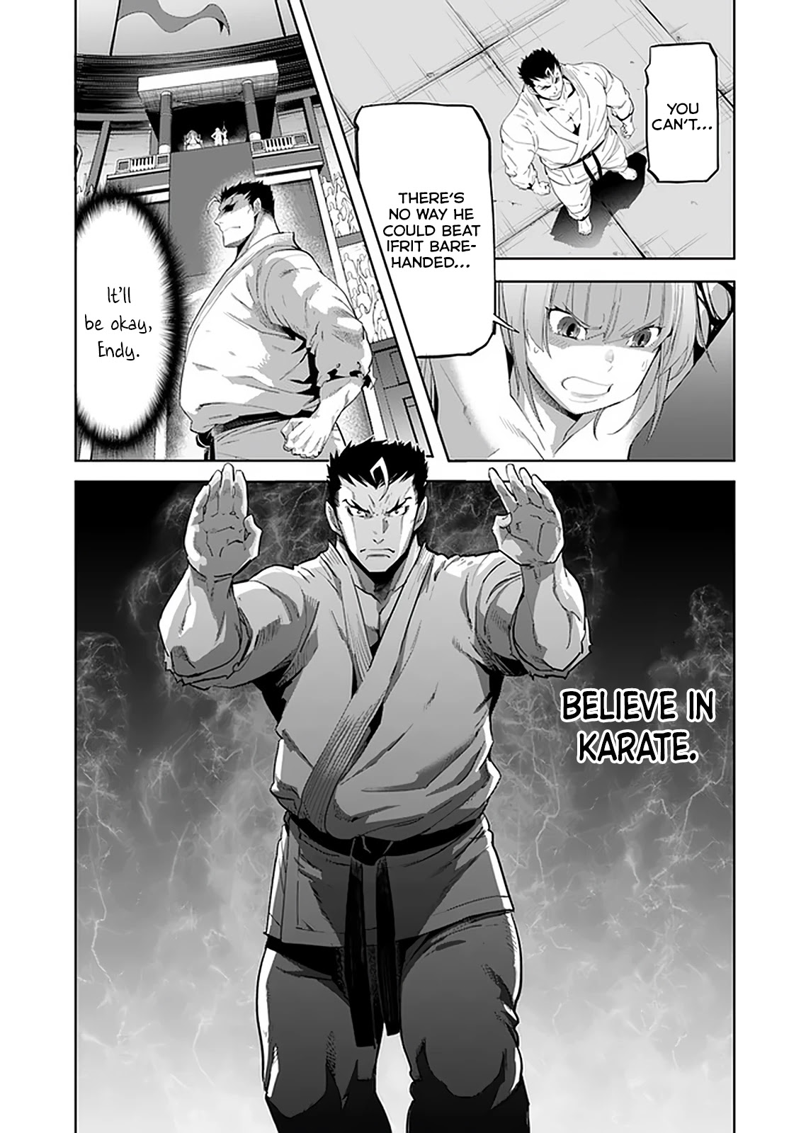 Karate Baka in Different World Chapter 18.2 page 4 - Chapter 18.2