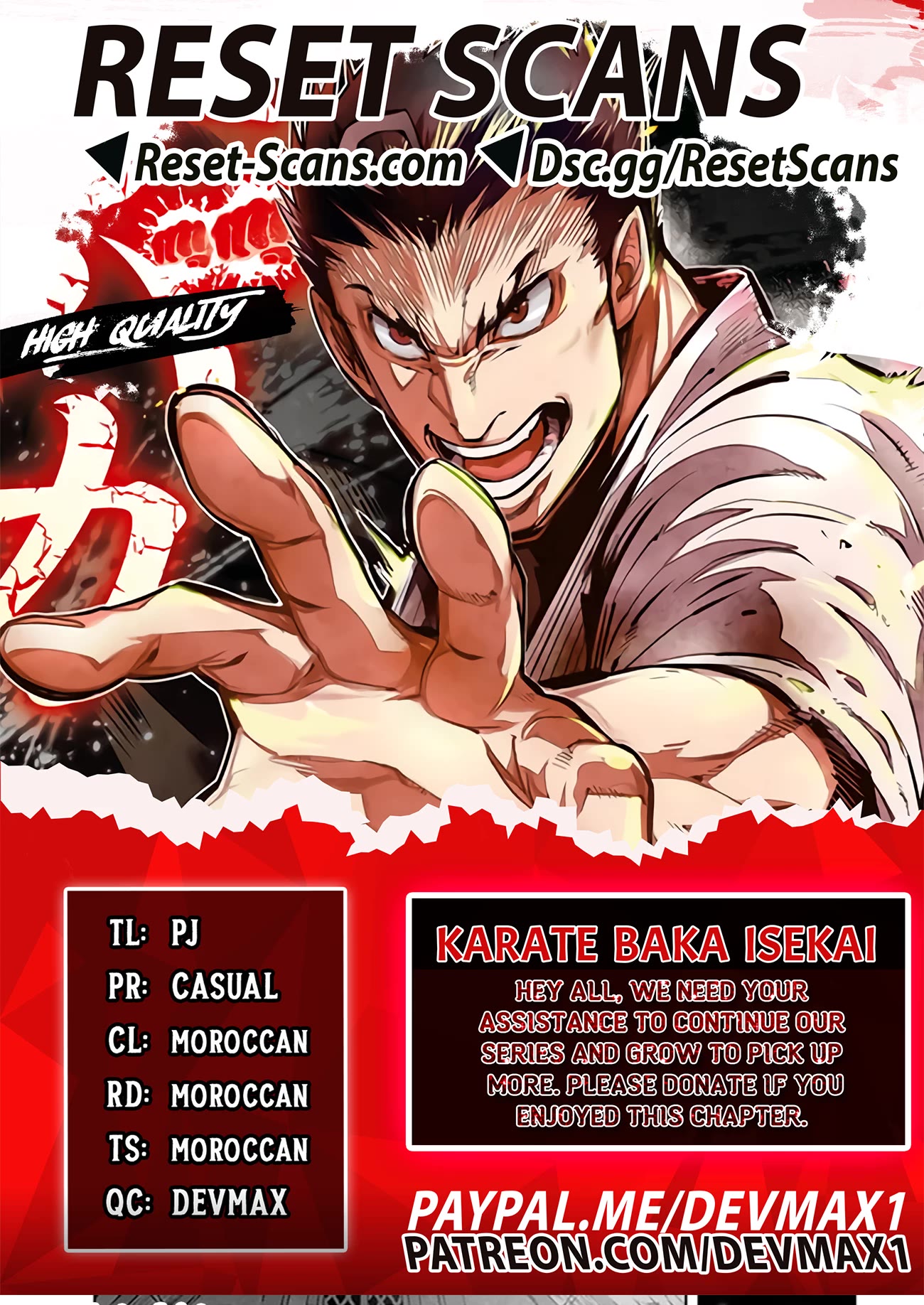 Karate Baka in Different World Chapter 20.2 page 1 - Chapter 20.2
