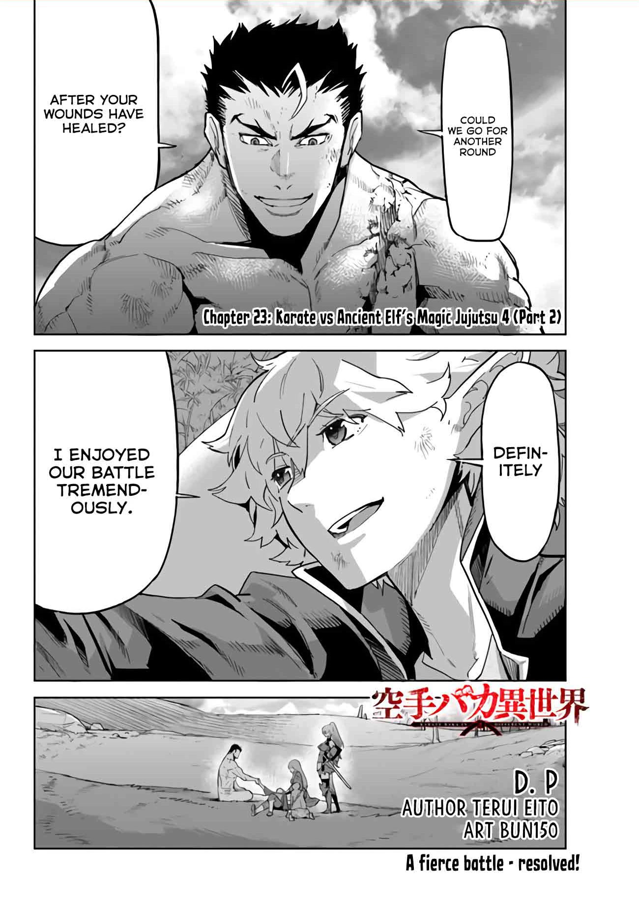 Karate Baka in Different World Chapter 23 page 14 - Chapter 23