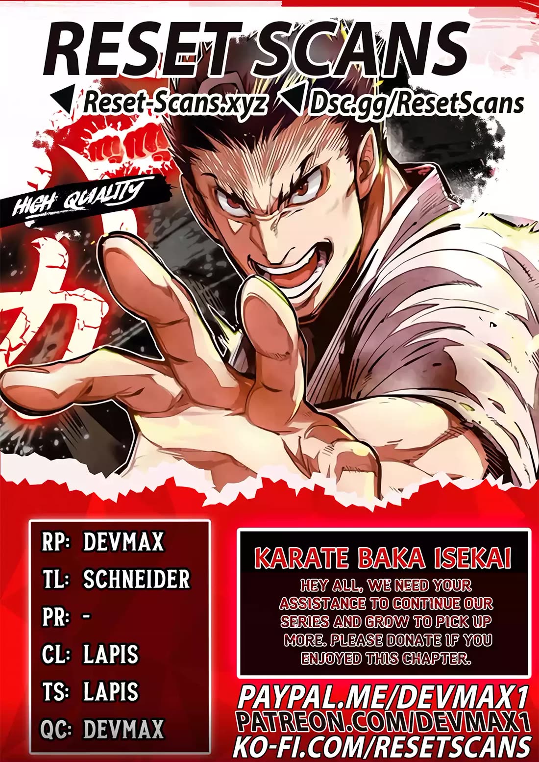 Karate Baka in Different World Chapter 28 page 1 - Chapter 28