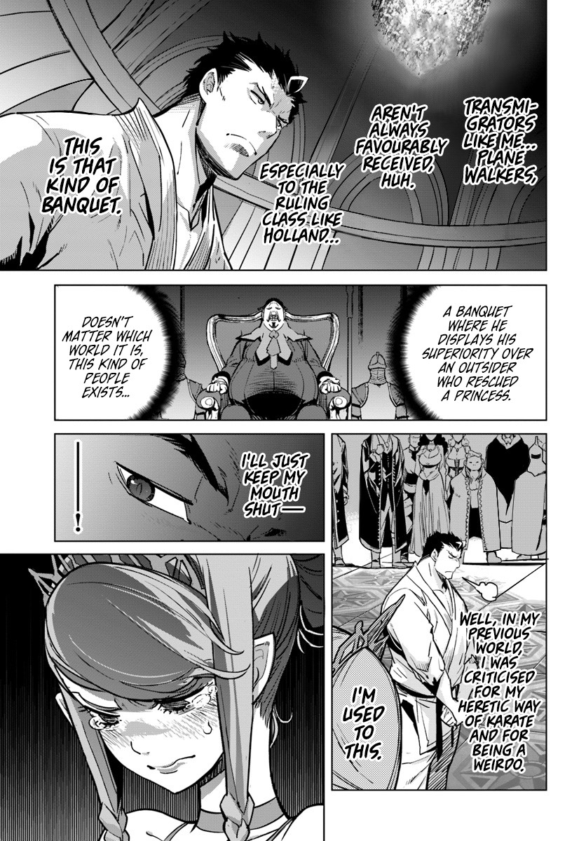 Karate Baka in Different World Chapter 3 page 12 - Chapter 3: Cloaked in death