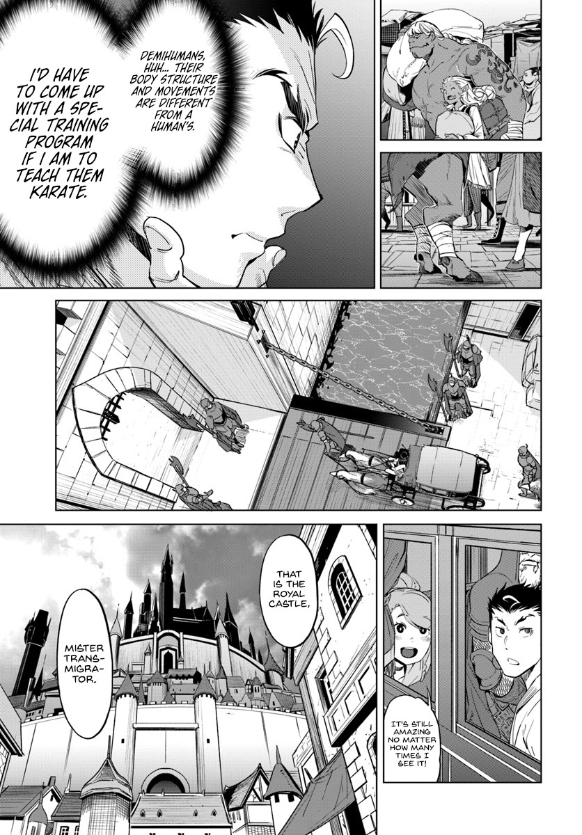 Karate Baka in Different World Chapter 3 page 6 - Chapter 3: Cloaked in death