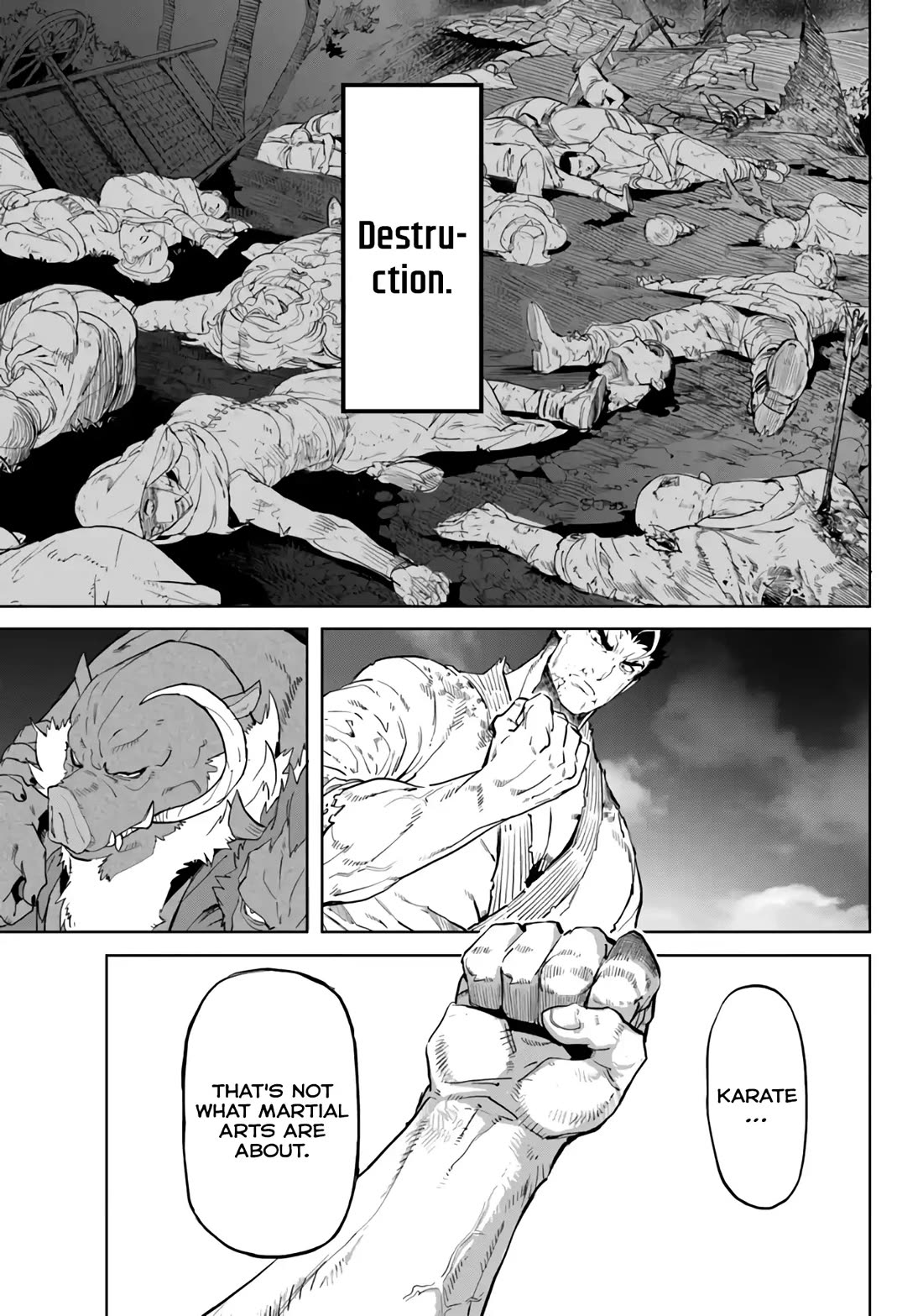 Karate Baka in Different World Chapter 31 page 9 - Chapter 31