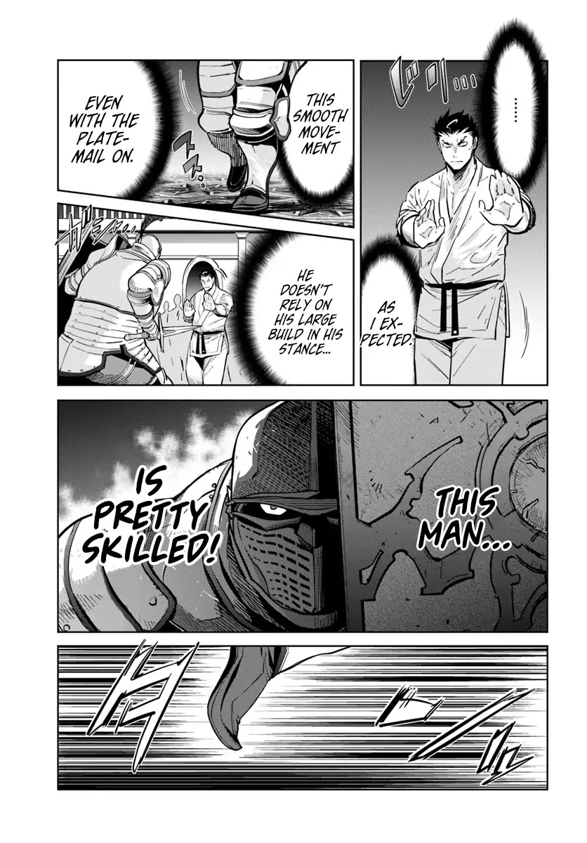 Karate Baka in Different World Chapter 4 page 8 - Chapter 4: Karate vs Heavily Armored Knight (1)
