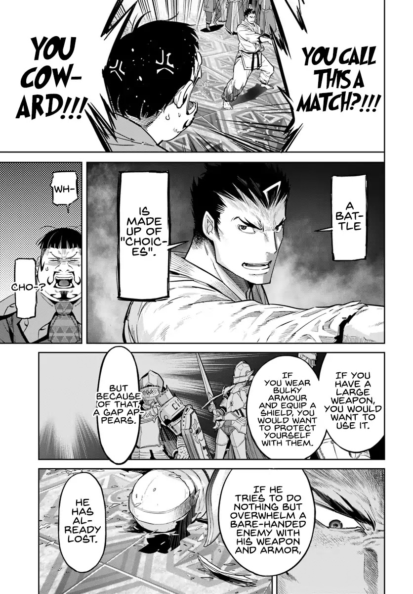 Karate Baka in Different World Chapter 5 page 9 - Chapter 5: Karate vs Heavily Armored Knight (2)