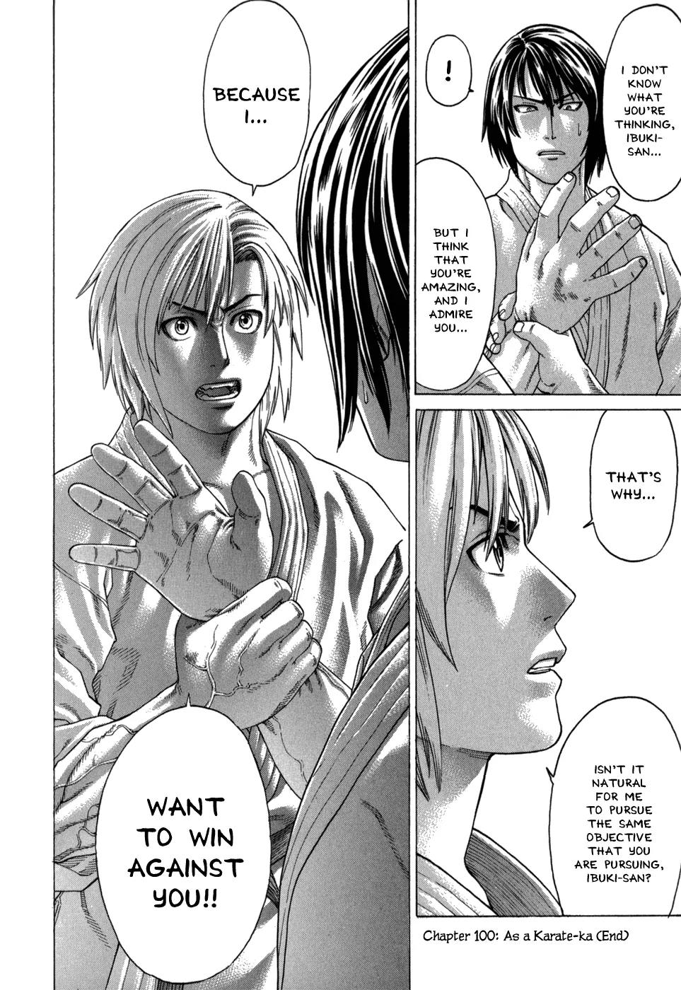Karate Shoukoushi Kohinata Minoru Chapter 100 page 18 - Chapter 100: As a Karate-ka