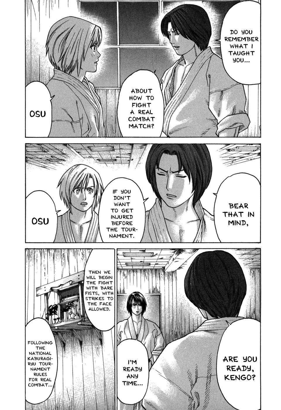 Karate Shoukoushi Kohinata Minoru Chapter 101 page 10 - Chapter 101: Ibuki Kengo vs Kohinata Minoru (1)