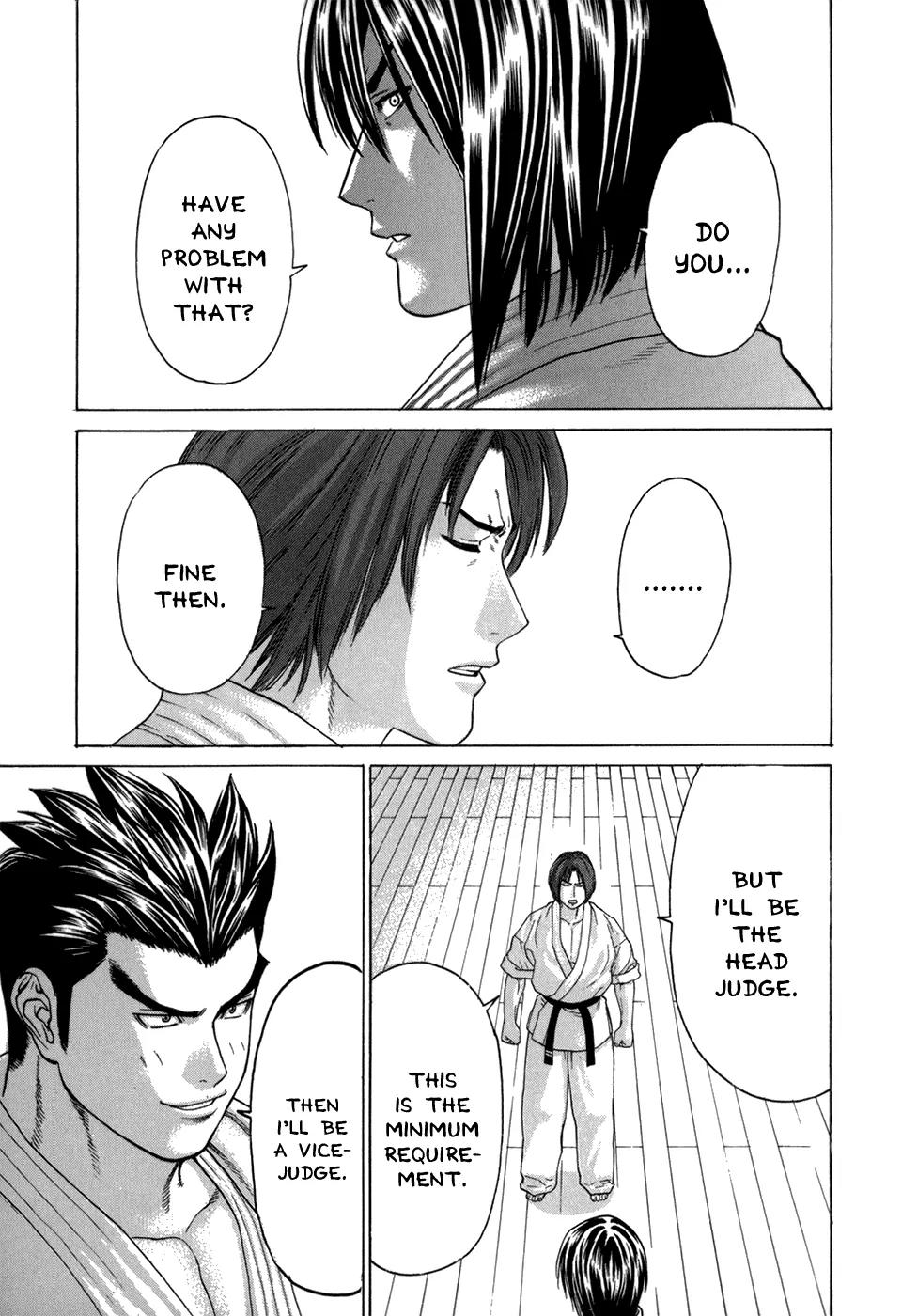 Karate Shoukoushi Kohinata Minoru Chapter 101 page 8 - Chapter 101: Ibuki Kengo vs Kohinata Minoru (1)